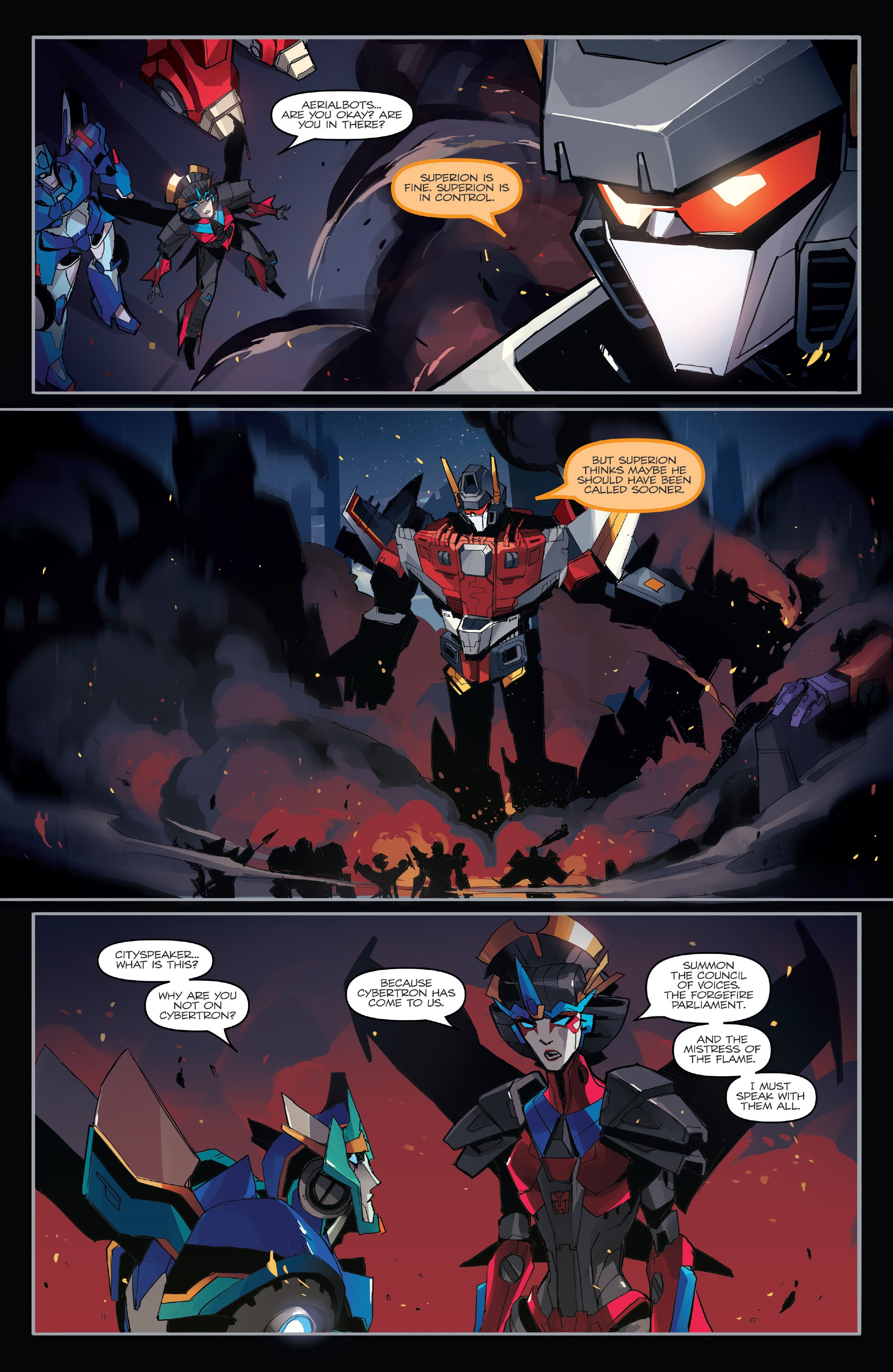 The Transformers Windblade: The Last City (2018) issue TPB - Page 118