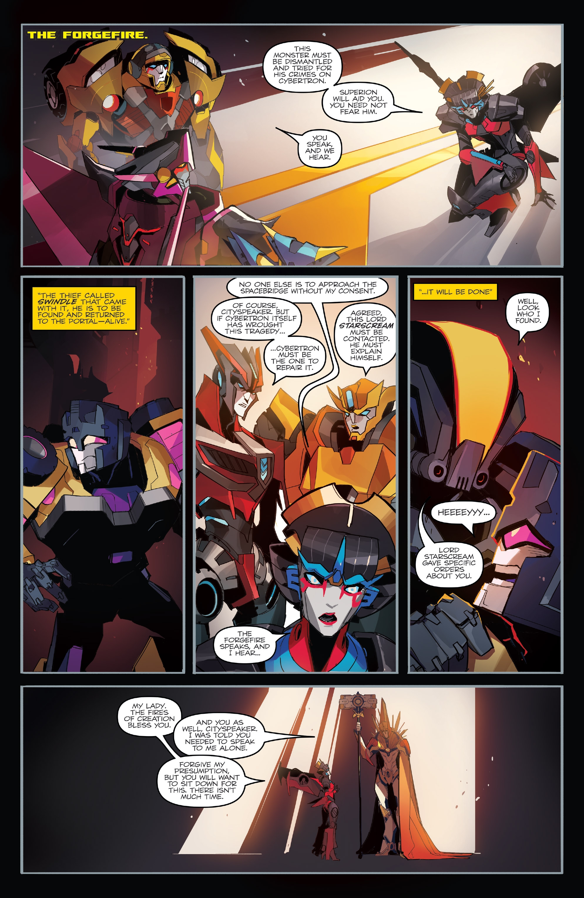 The Transformers Windblade: The Last City (2018) issue TPB - Page 119