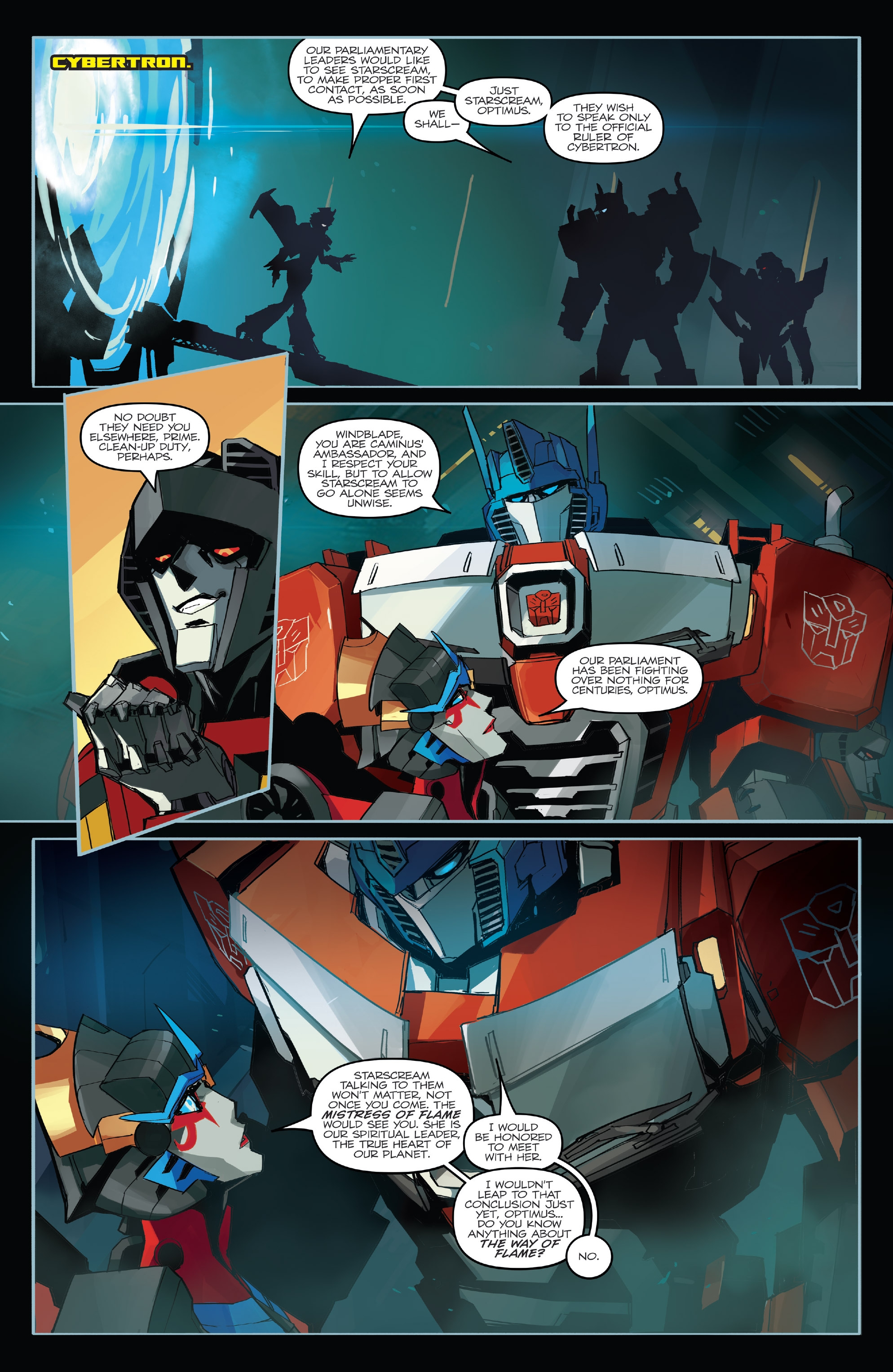 The Transformers Windblade: The Last City (2018) issue TPB - Page 120