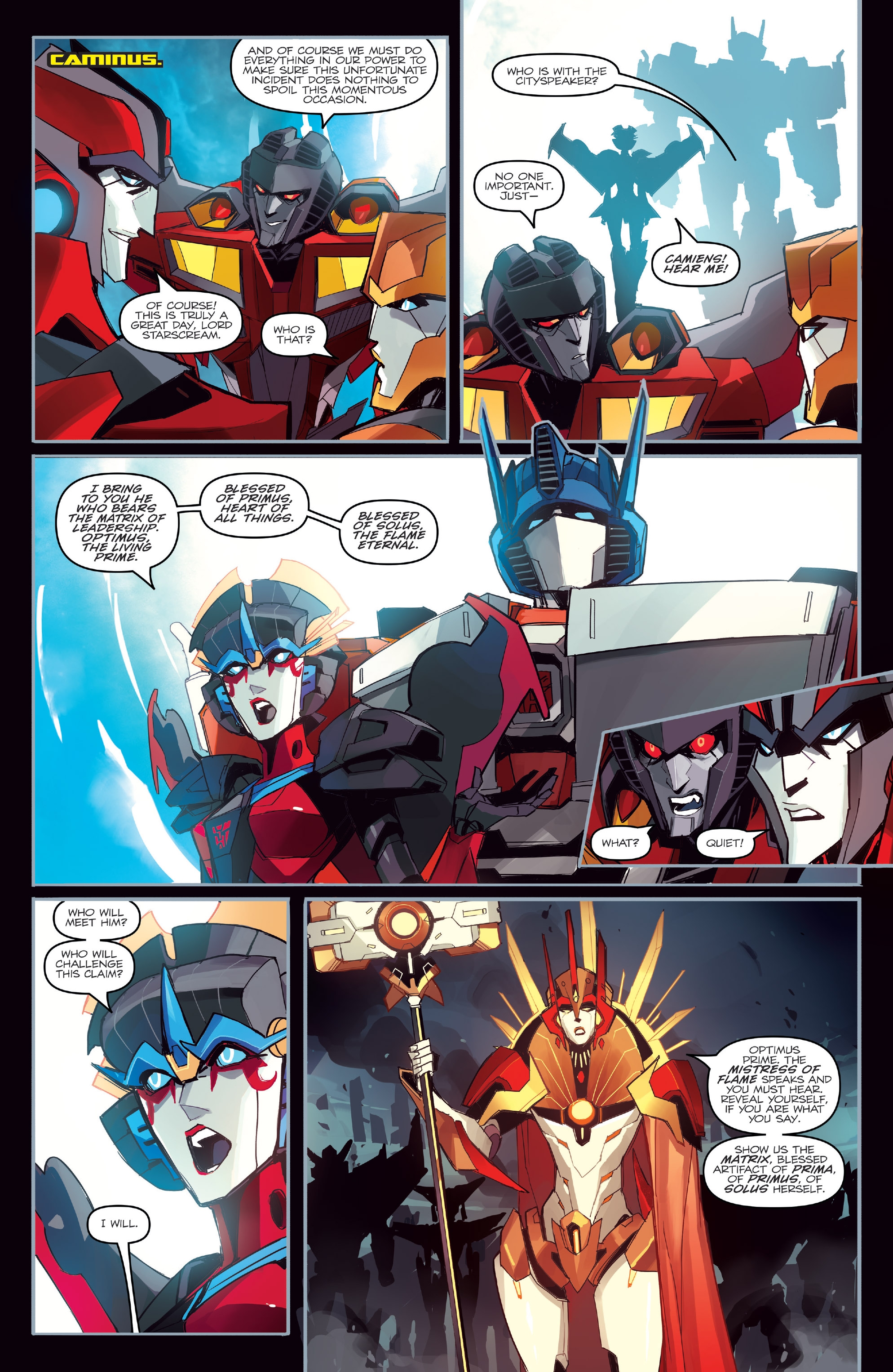 The Transformers Windblade: The Last City (2018) issue TPB - Page 122