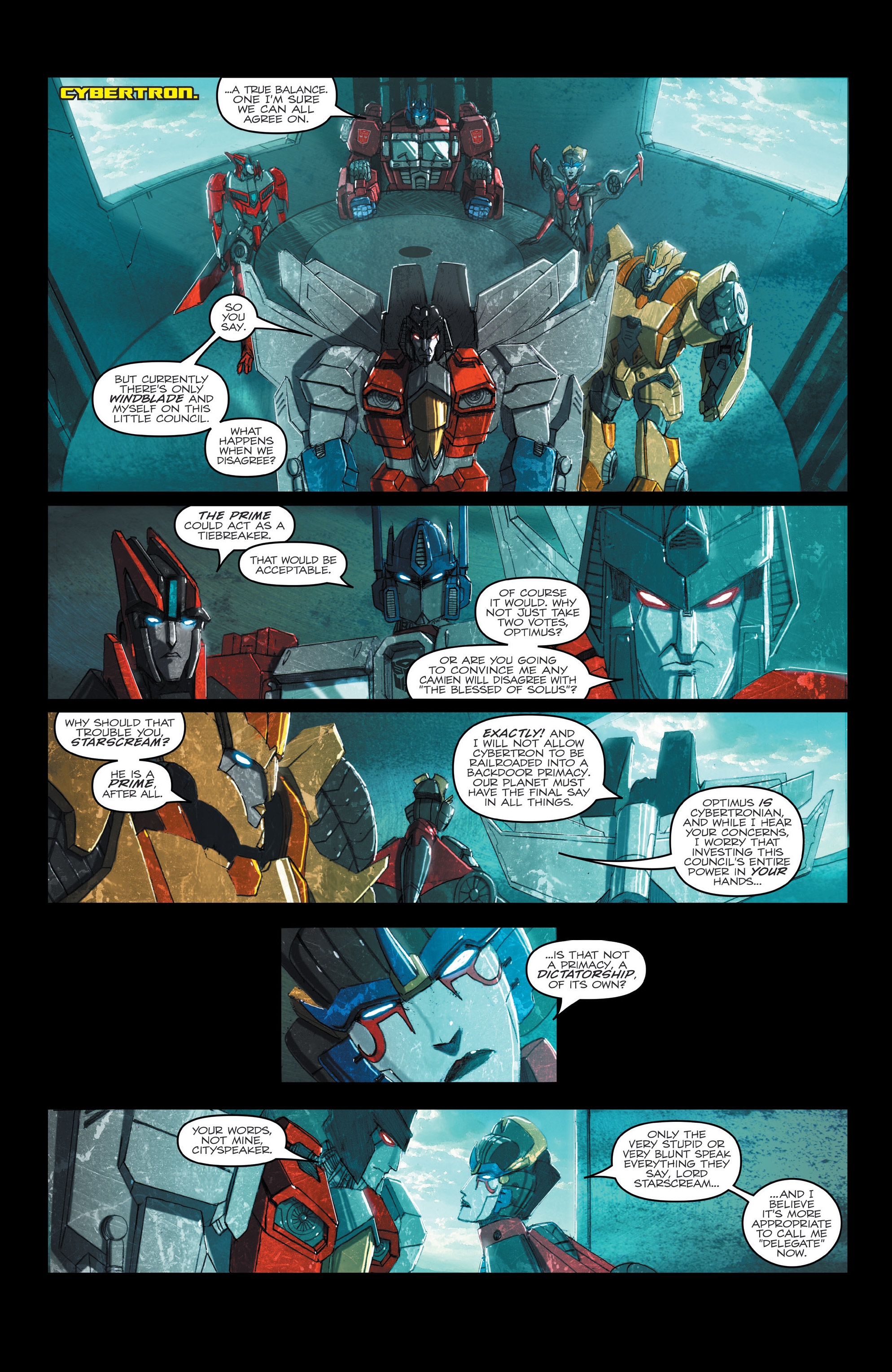 The Transformers Windblade: The Last City (2018) issue TPB - Page 128