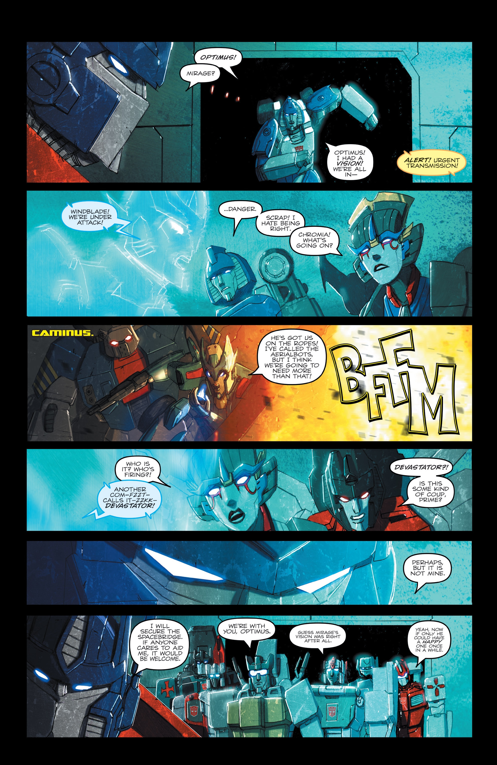 The Transformers Windblade: The Last City (2018) issue TPB - Page 132