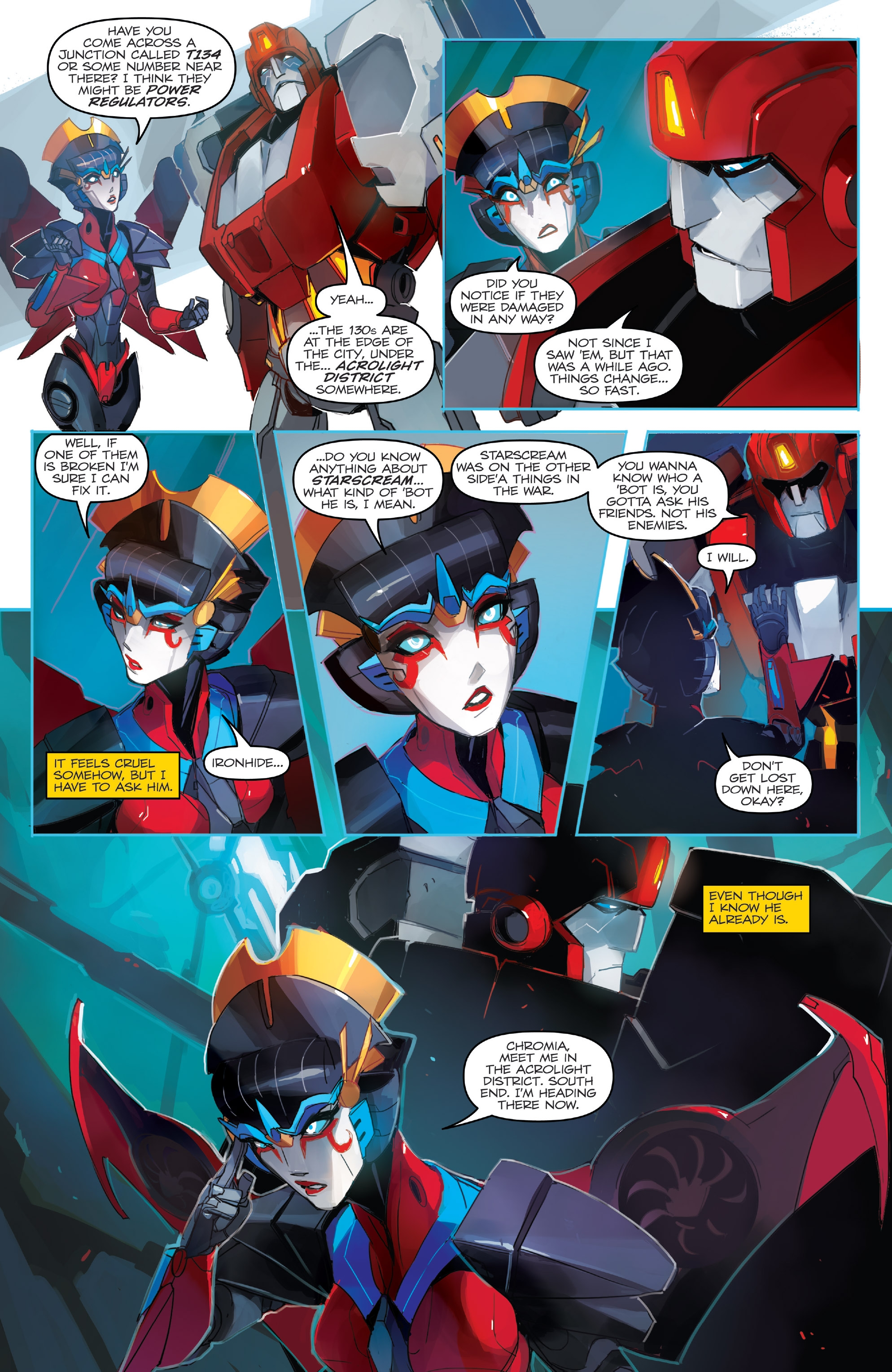 The Transformers Windblade: The Last City (2018) issue TPB - Page 15