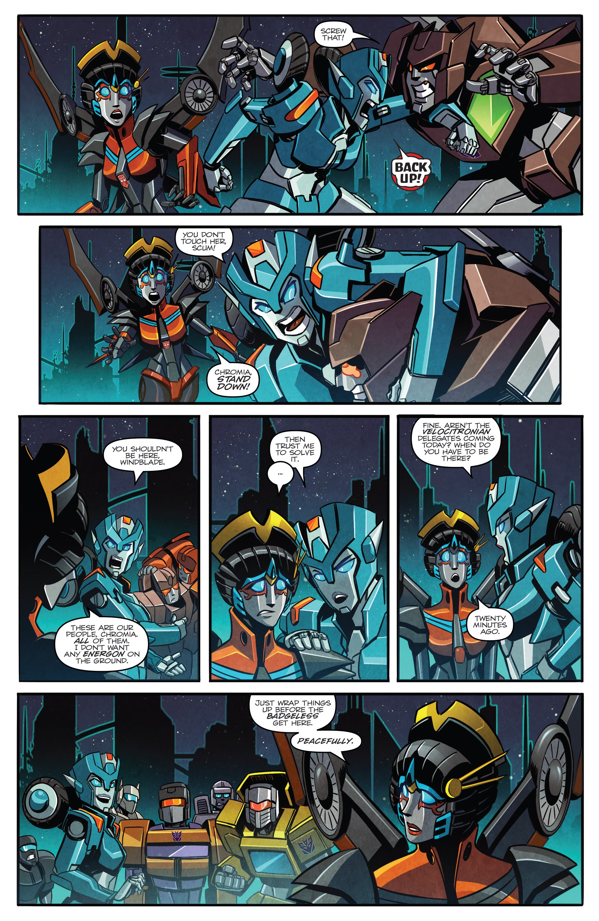 The Transformers Windblade: The Last City (2018) issue TPB - Page 175