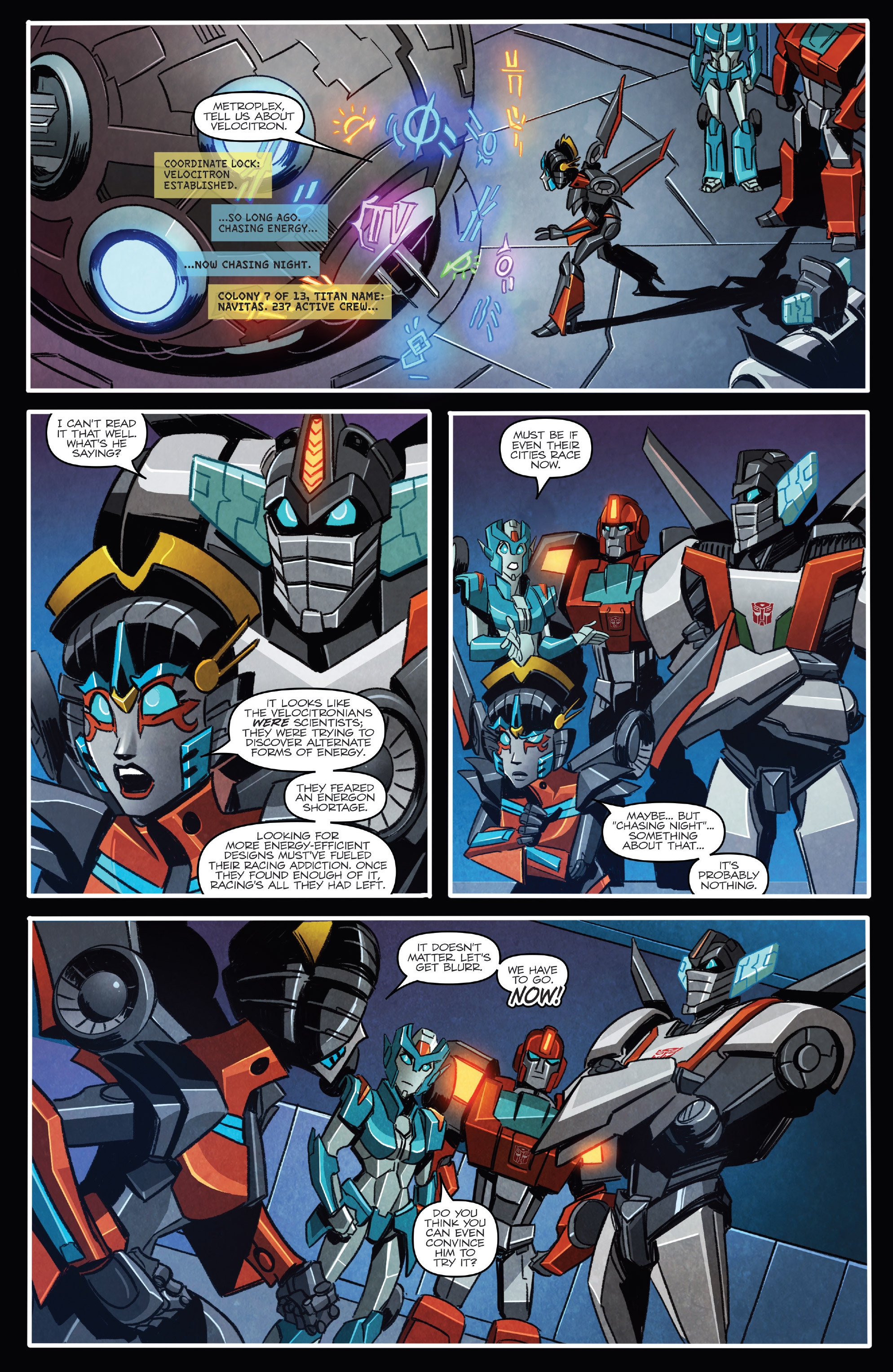 The Transformers Windblade: The Last City (2018) issue TPB - Page 190