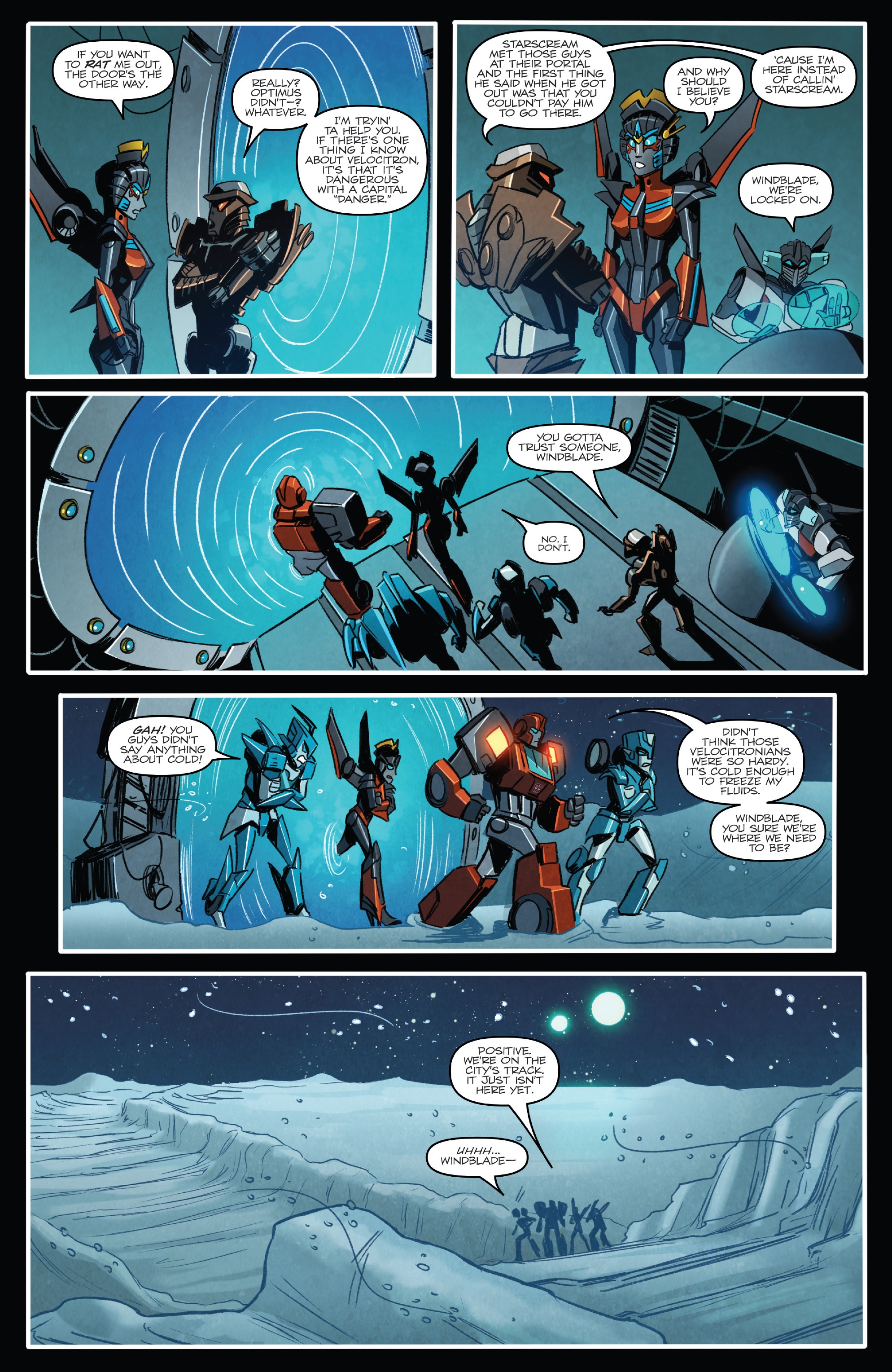 The Transformers Windblade: The Last City (2018) issue TPB - Page 192