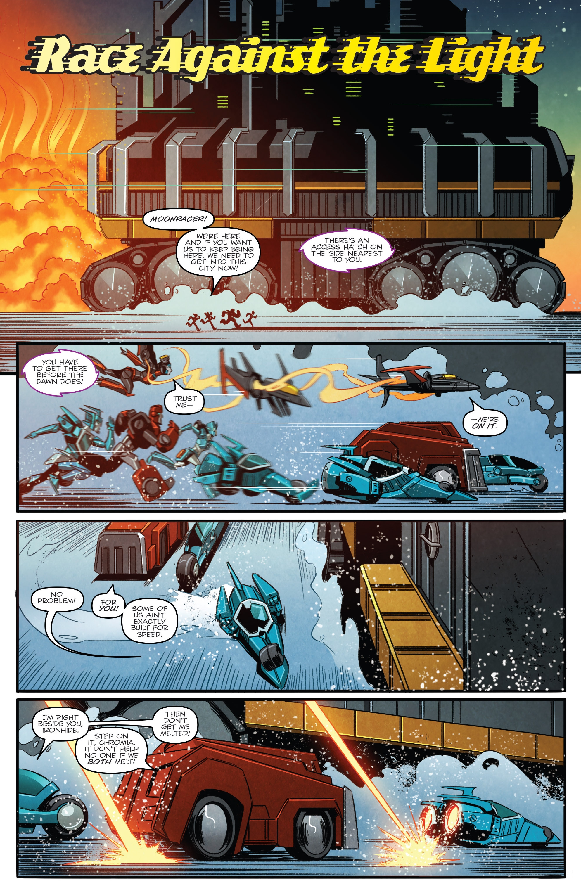 The Transformers Windblade: The Last City (2018) issue TPB - Page 197