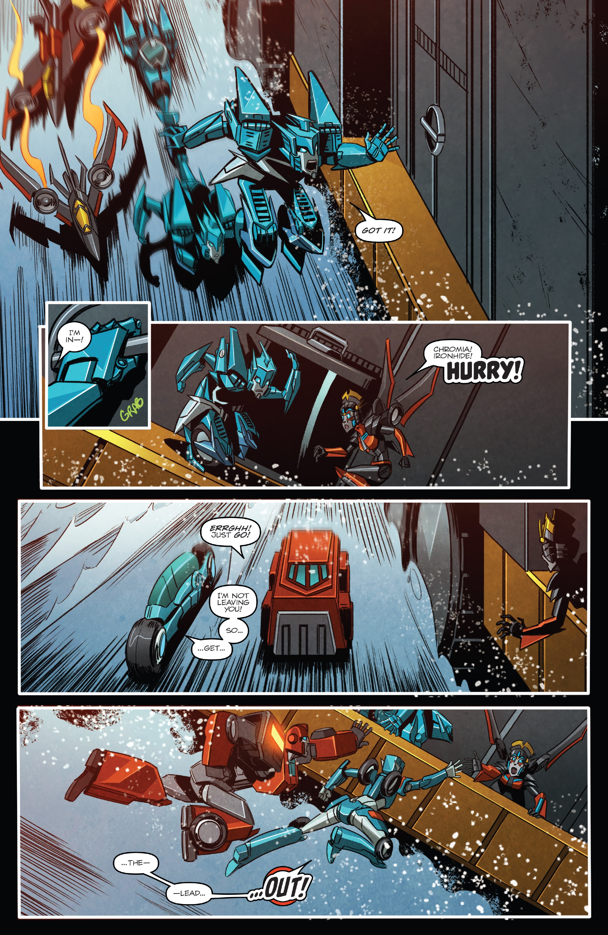 The Transformers Windblade: The Last City (2018) issue TPB - Page 198