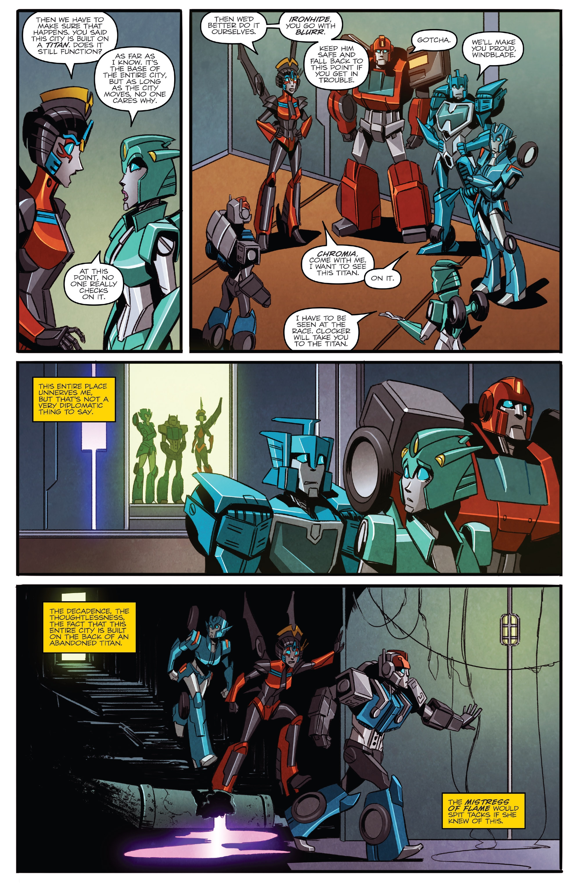 The Transformers Windblade: The Last City (2018) issue TPB - Page 202