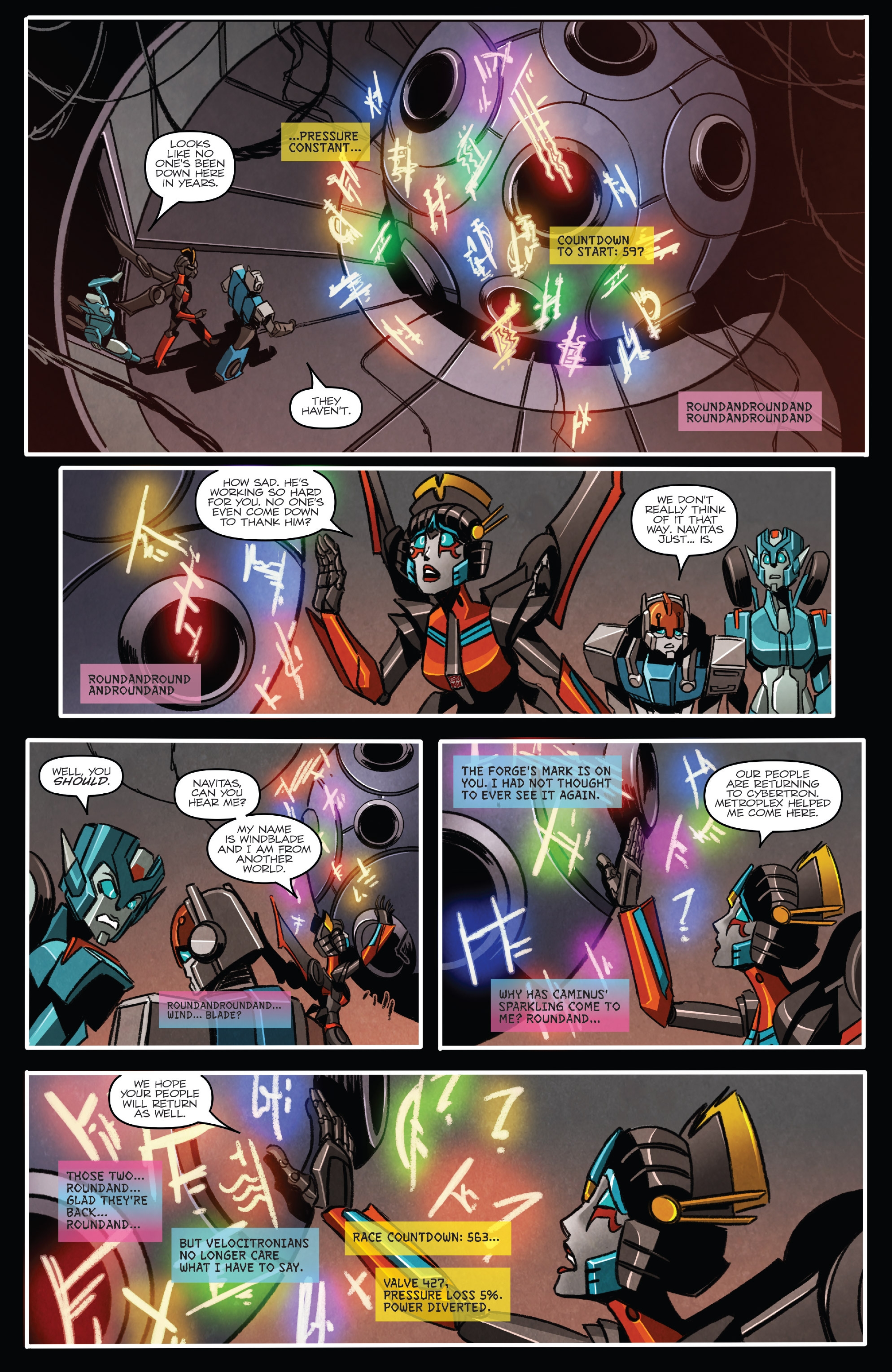 The Transformers Windblade: The Last City (2018) issue TPB - Page 203