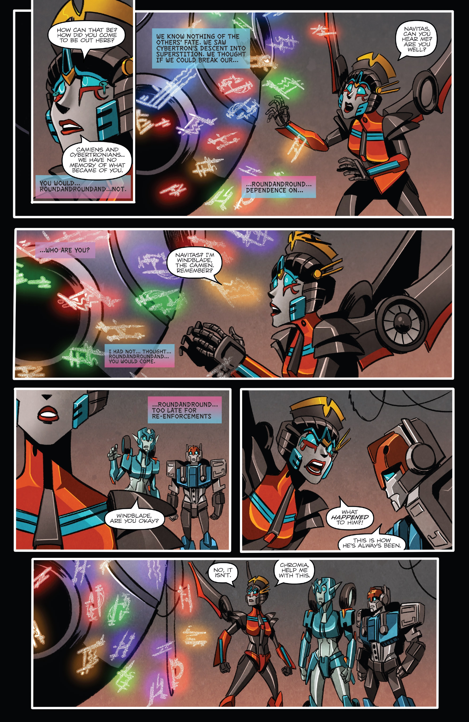 The Transformers Windblade: The Last City (2018) issue TPB - Page 204