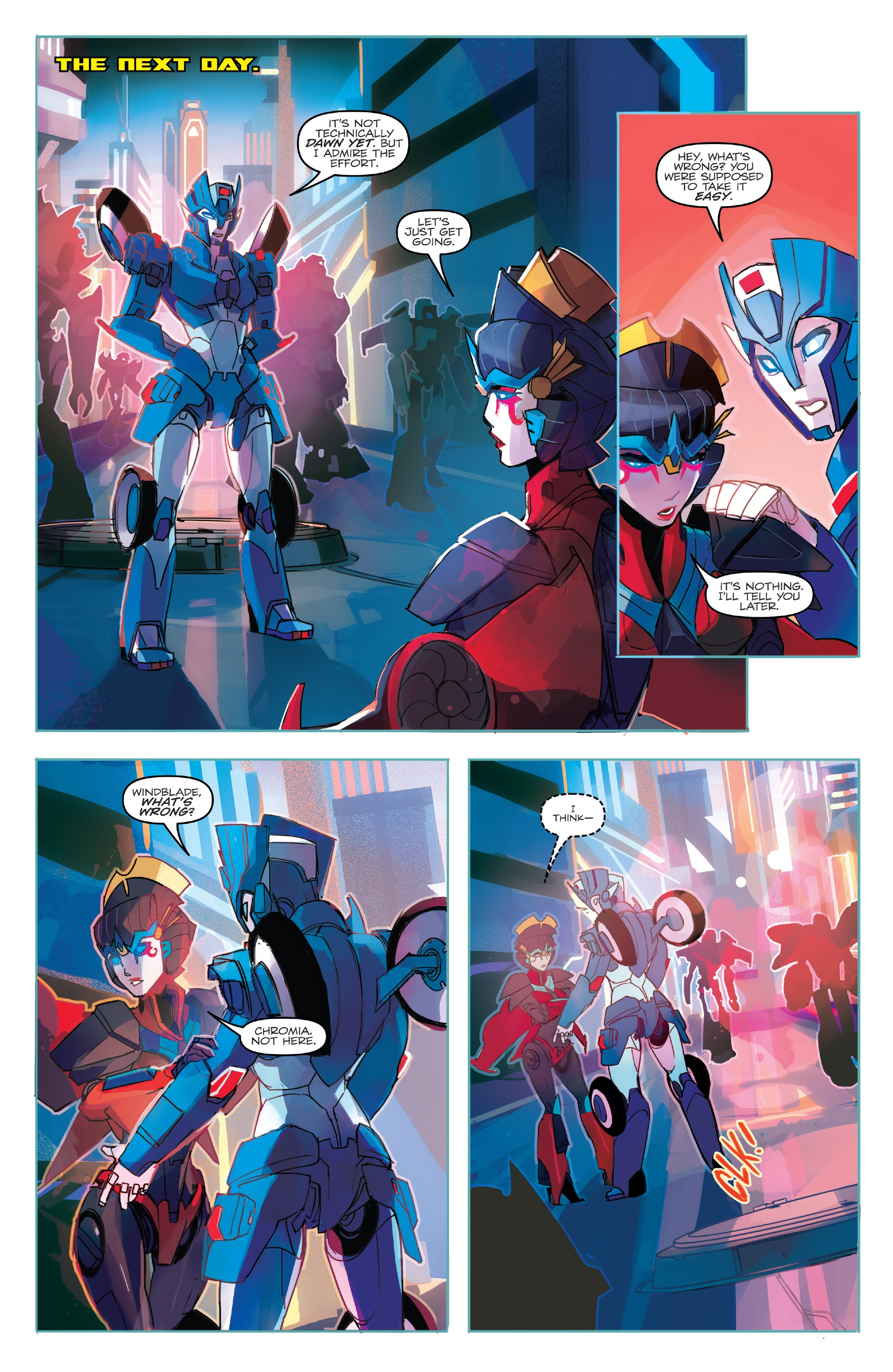 The Transformers Windblade: The Last City (2018) issue TPB - Page 21