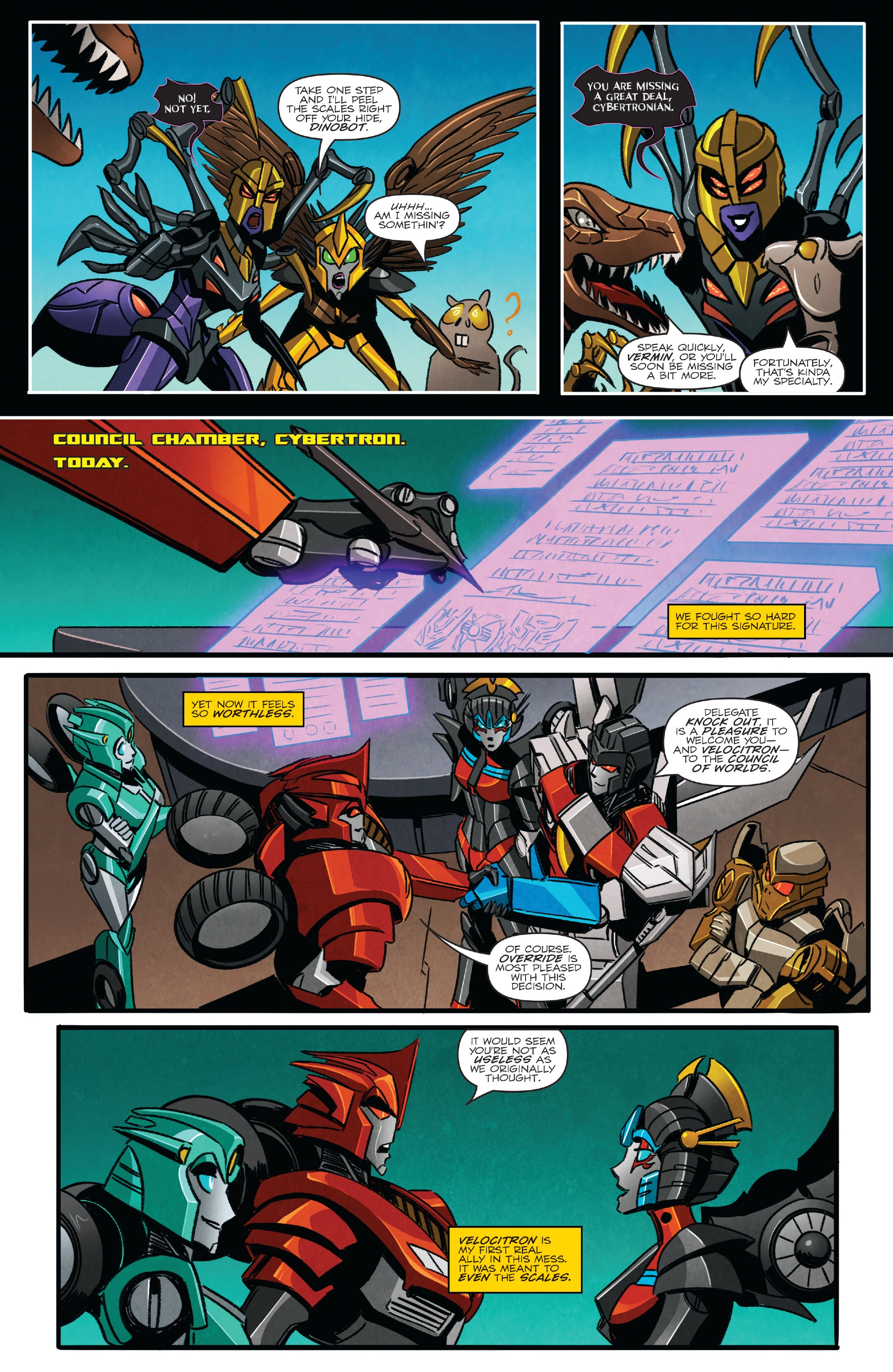 The Transformers Windblade: The Last City (2018) issue TPB - Page 222