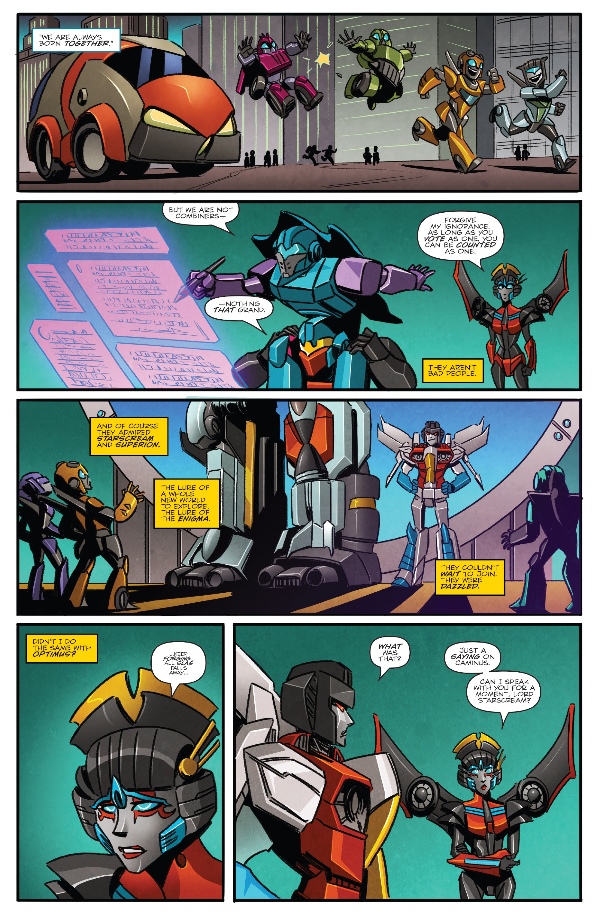 The Transformers Windblade: The Last City (2018) issue TPB - Page 224