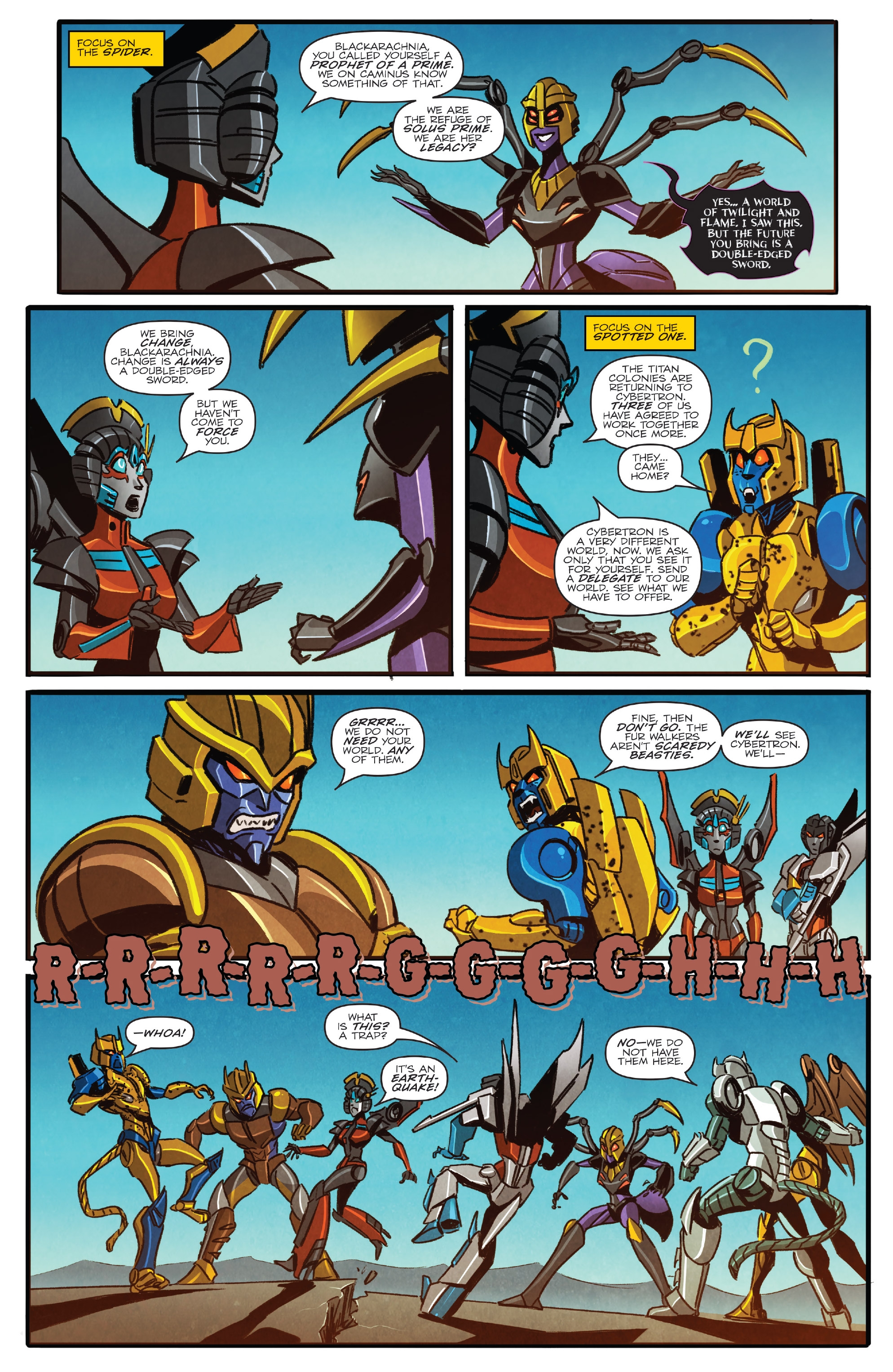 The Transformers Windblade: The Last City (2018) issue TPB - Page 229