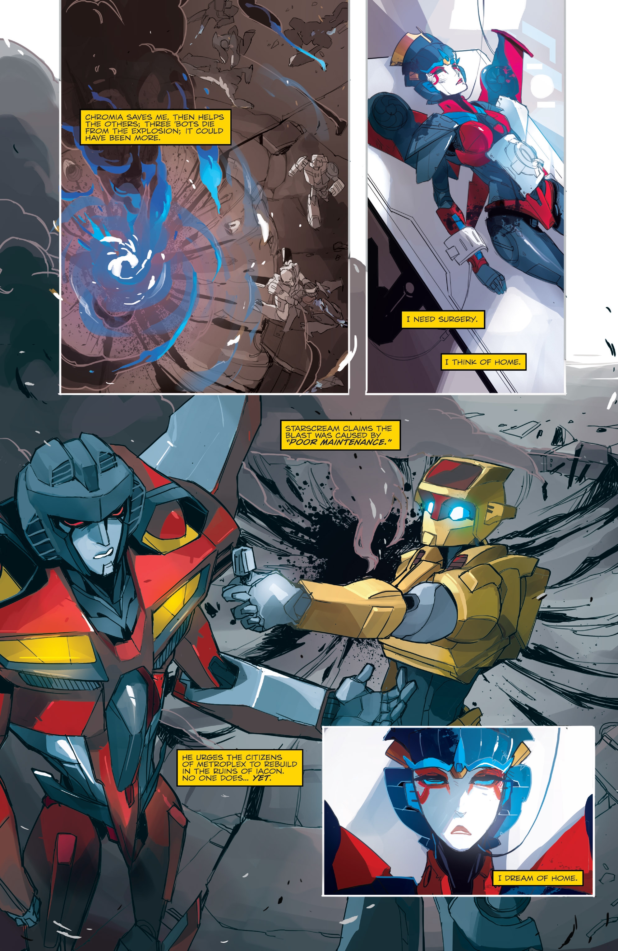 The Transformers Windblade: The Last City (2018) issue TPB - Page 24