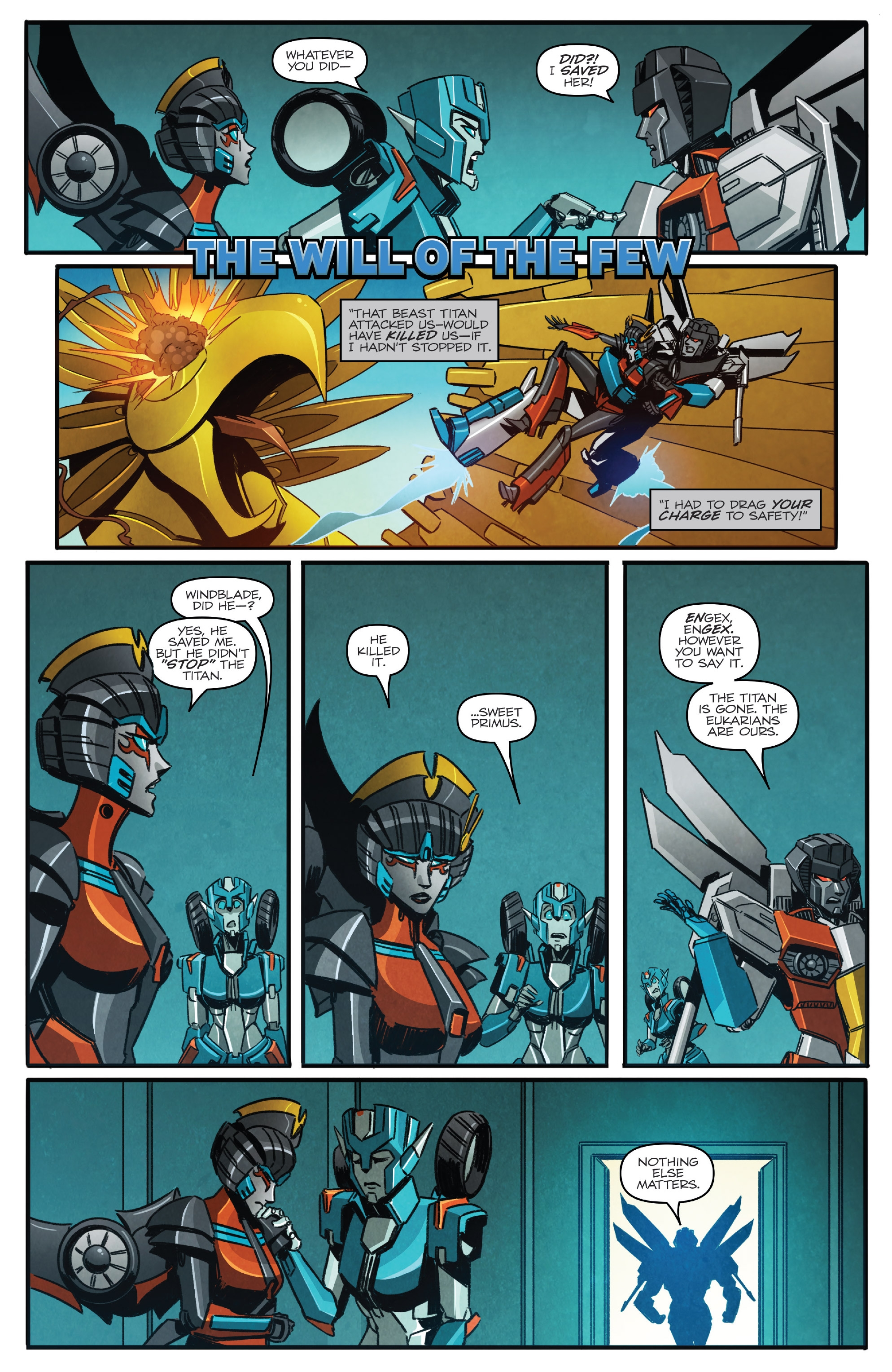 The Transformers Windblade: The Last City (2018) issue TPB - Page 241