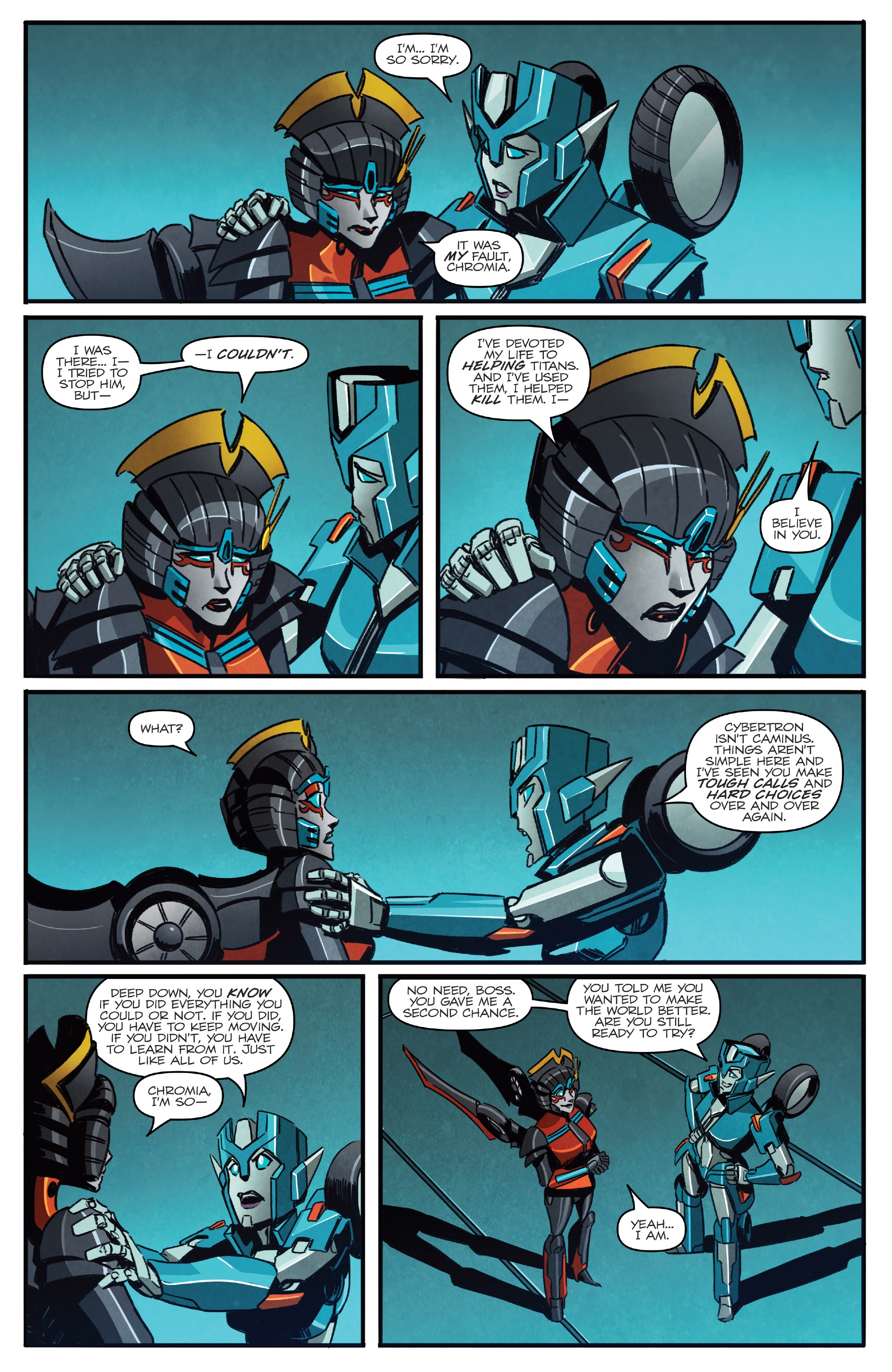 The Transformers Windblade: The Last City (2018) issue TPB - Page 242