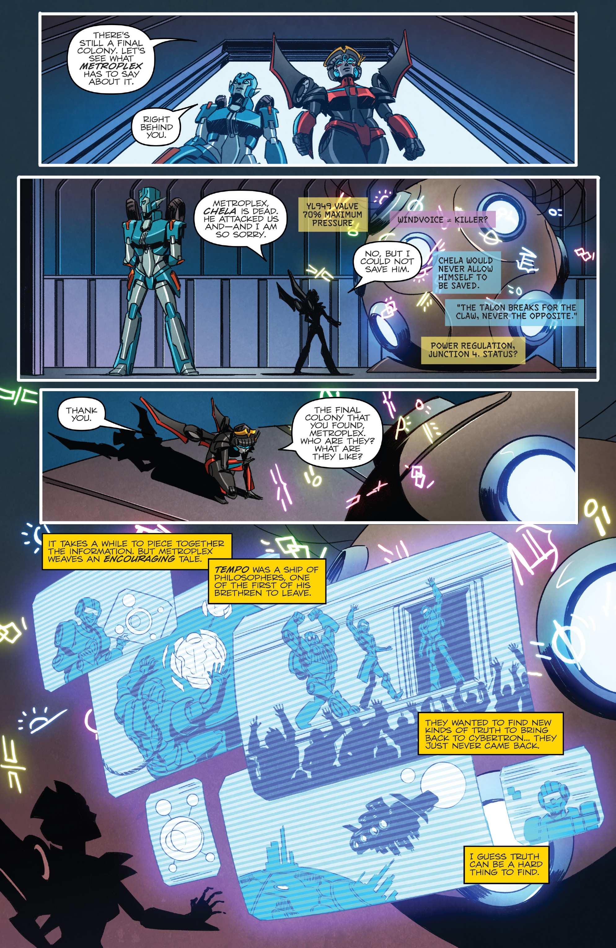 The Transformers Windblade: The Last City (2018) issue TPB - Page 243