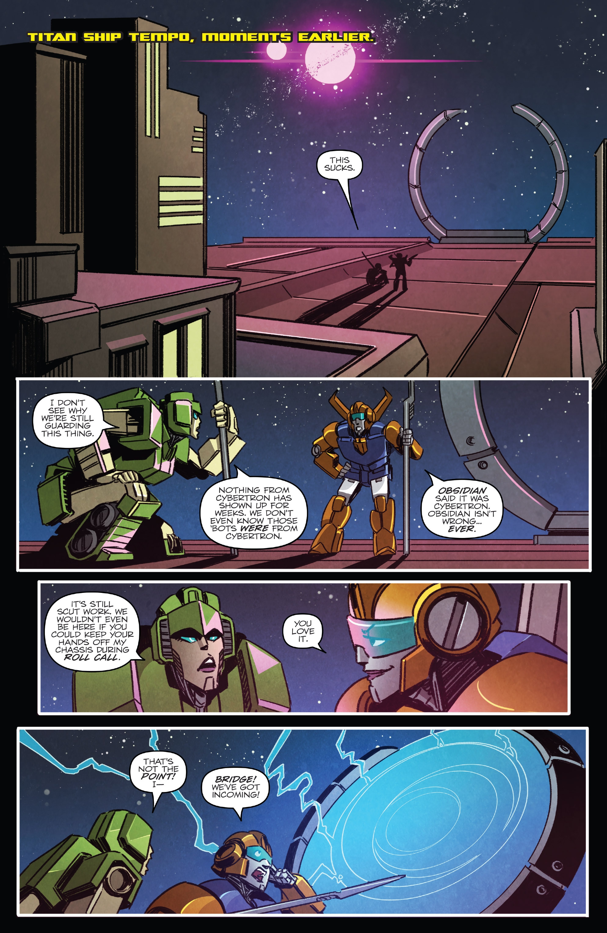 The Transformers Windblade: The Last City (2018) issue TPB - Page 245