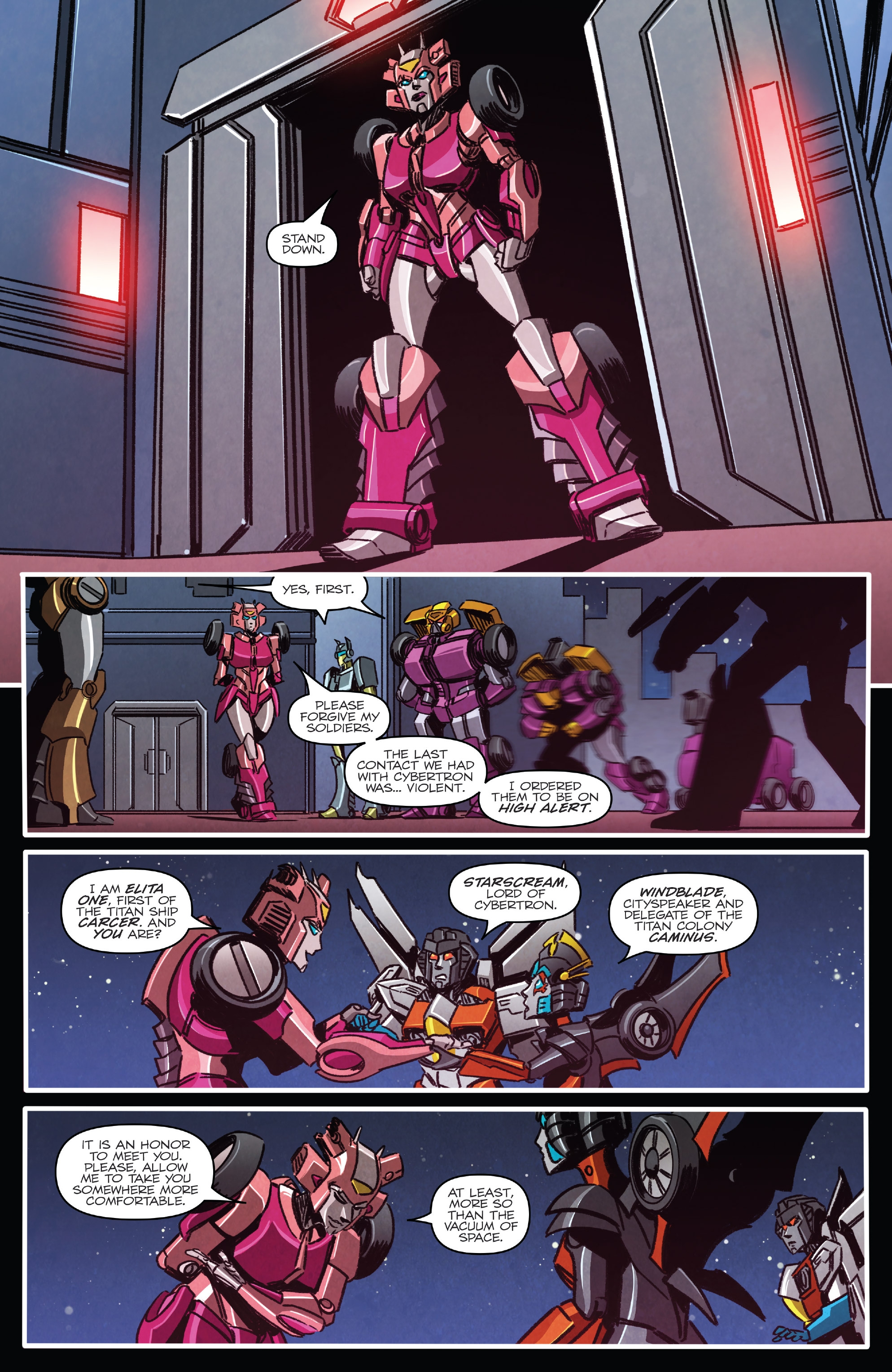 The Transformers Windblade: The Last City (2018) issue TPB - Page 248