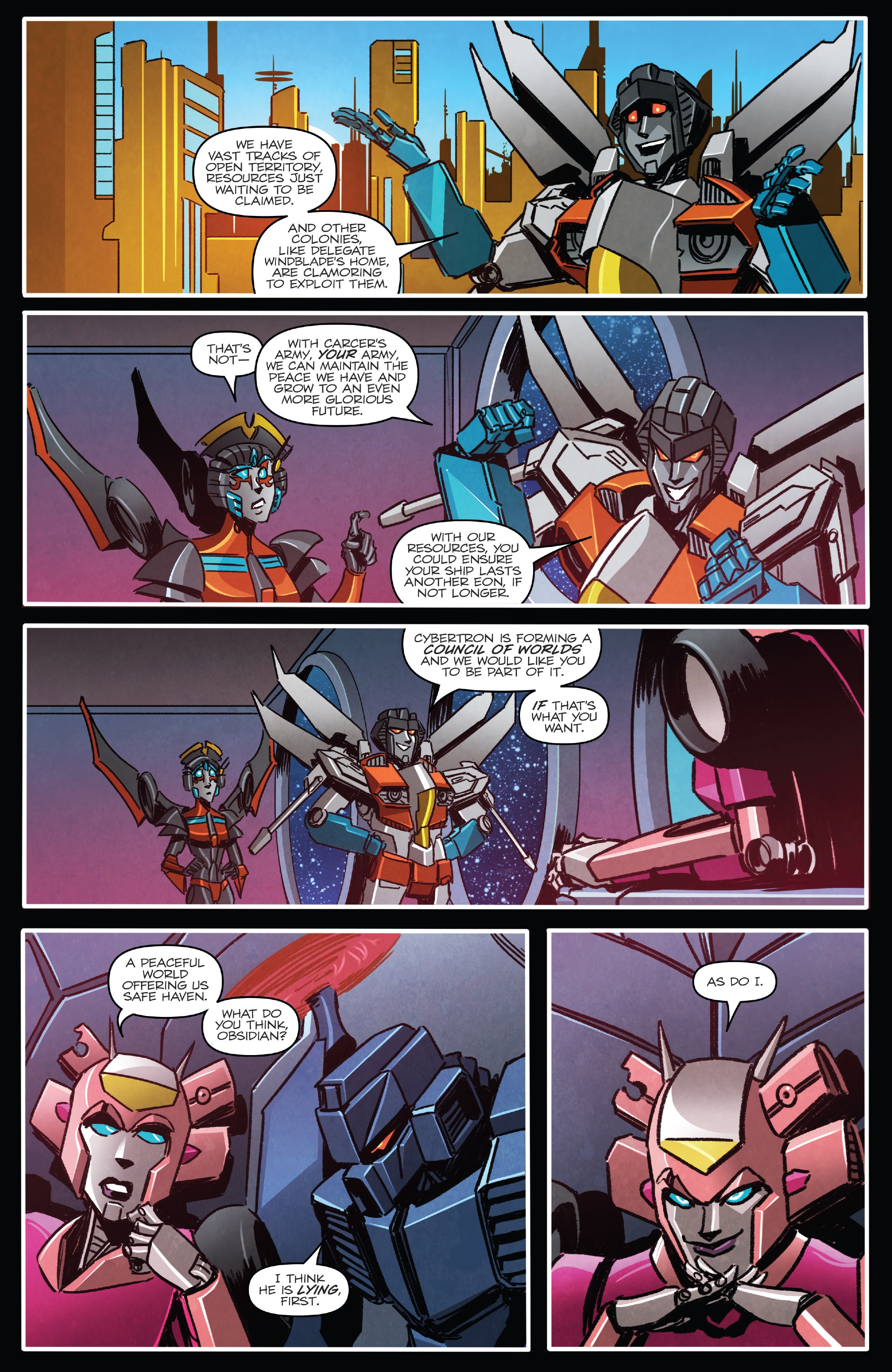 The Transformers Windblade: The Last City (2018) issue TPB - Page 252