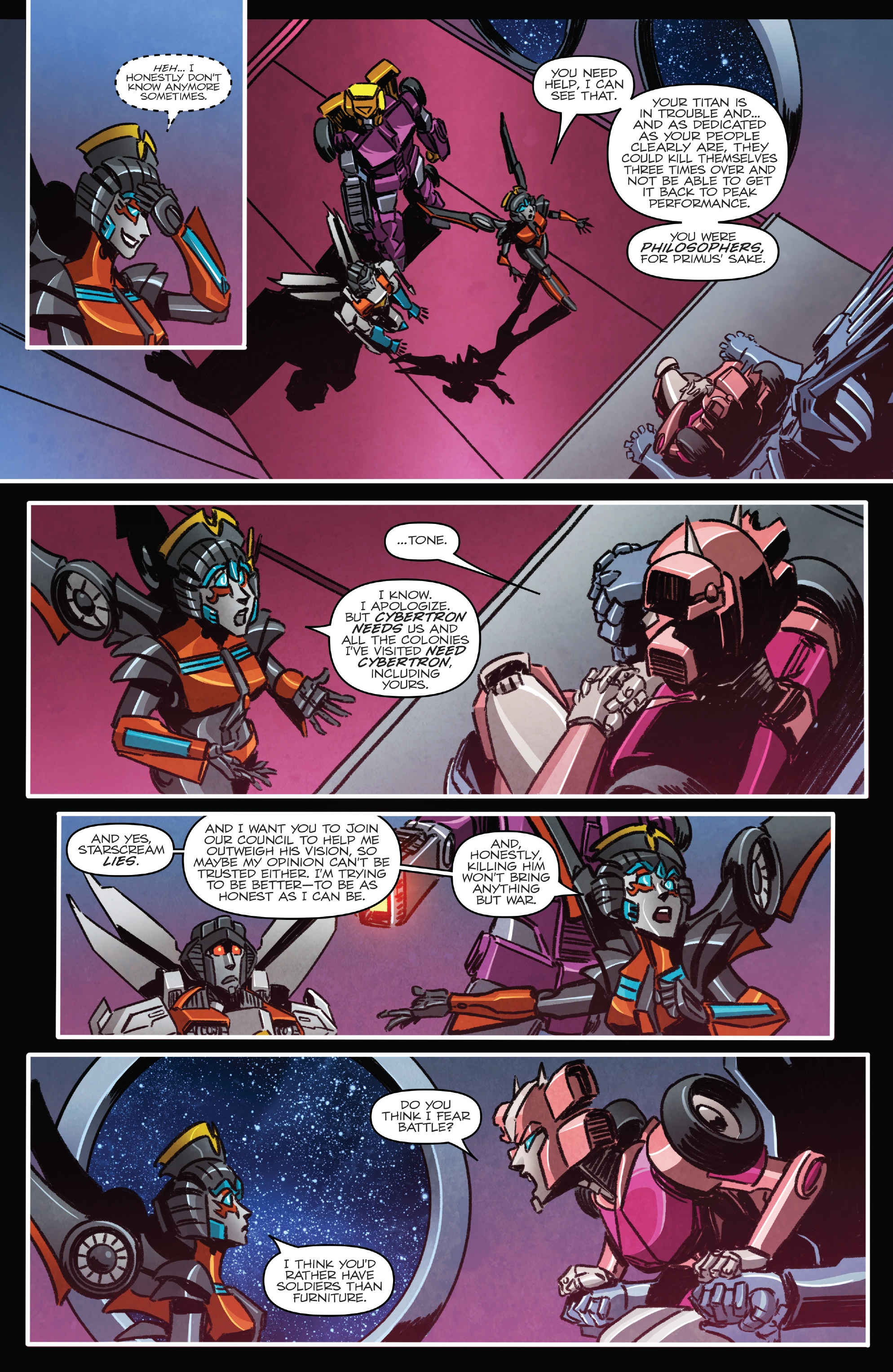 The Transformers Windblade: The Last City (2018) issue TPB - Page 255