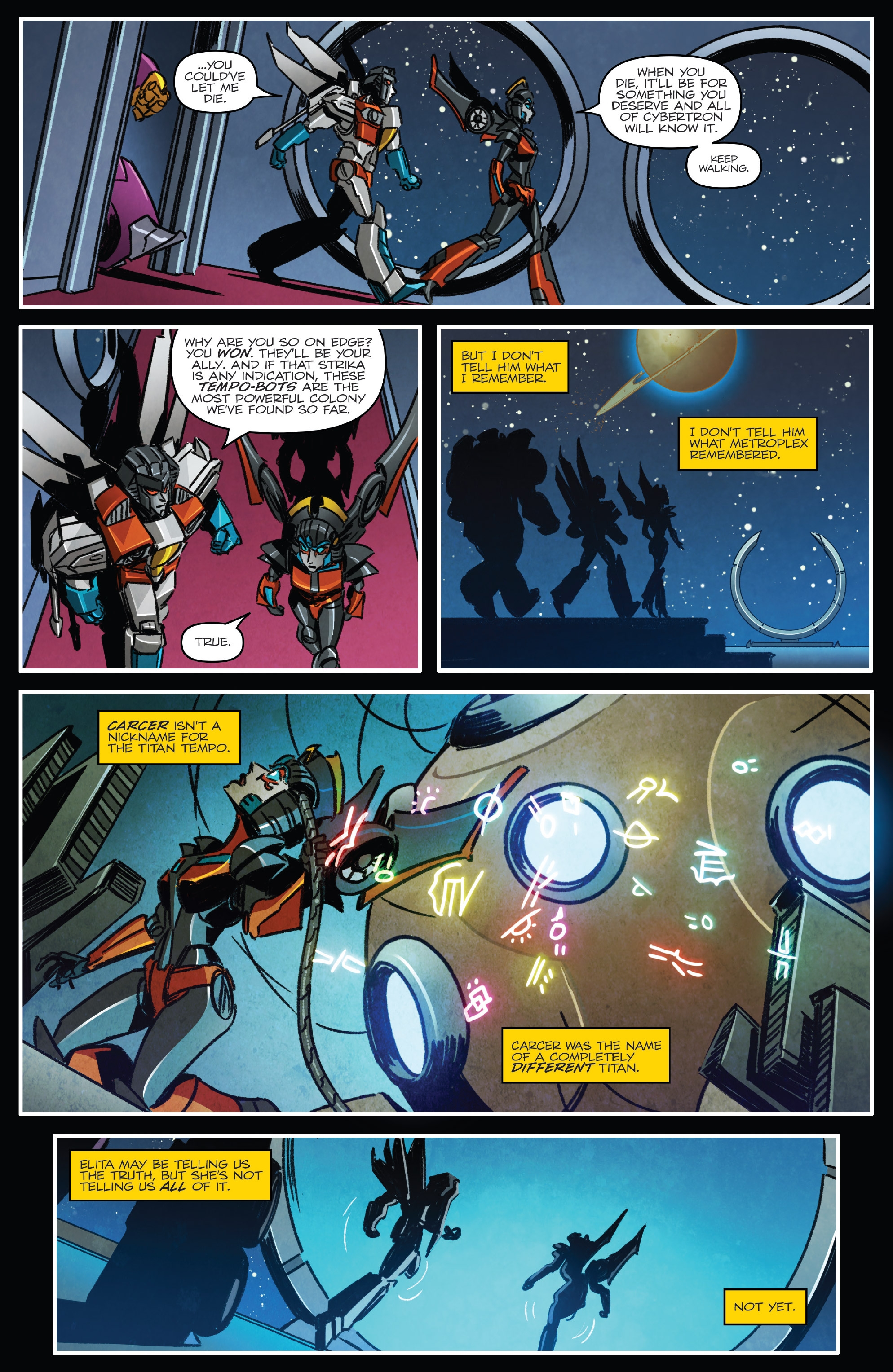 The Transformers Windblade: The Last City (2018) issue TPB - Page 257