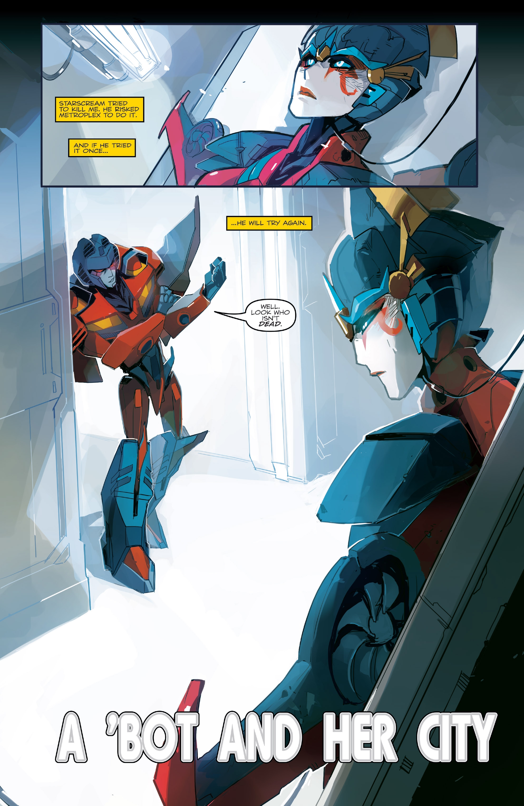 The Transformers Windblade: The Last City (2018) issue TPB - Page 27