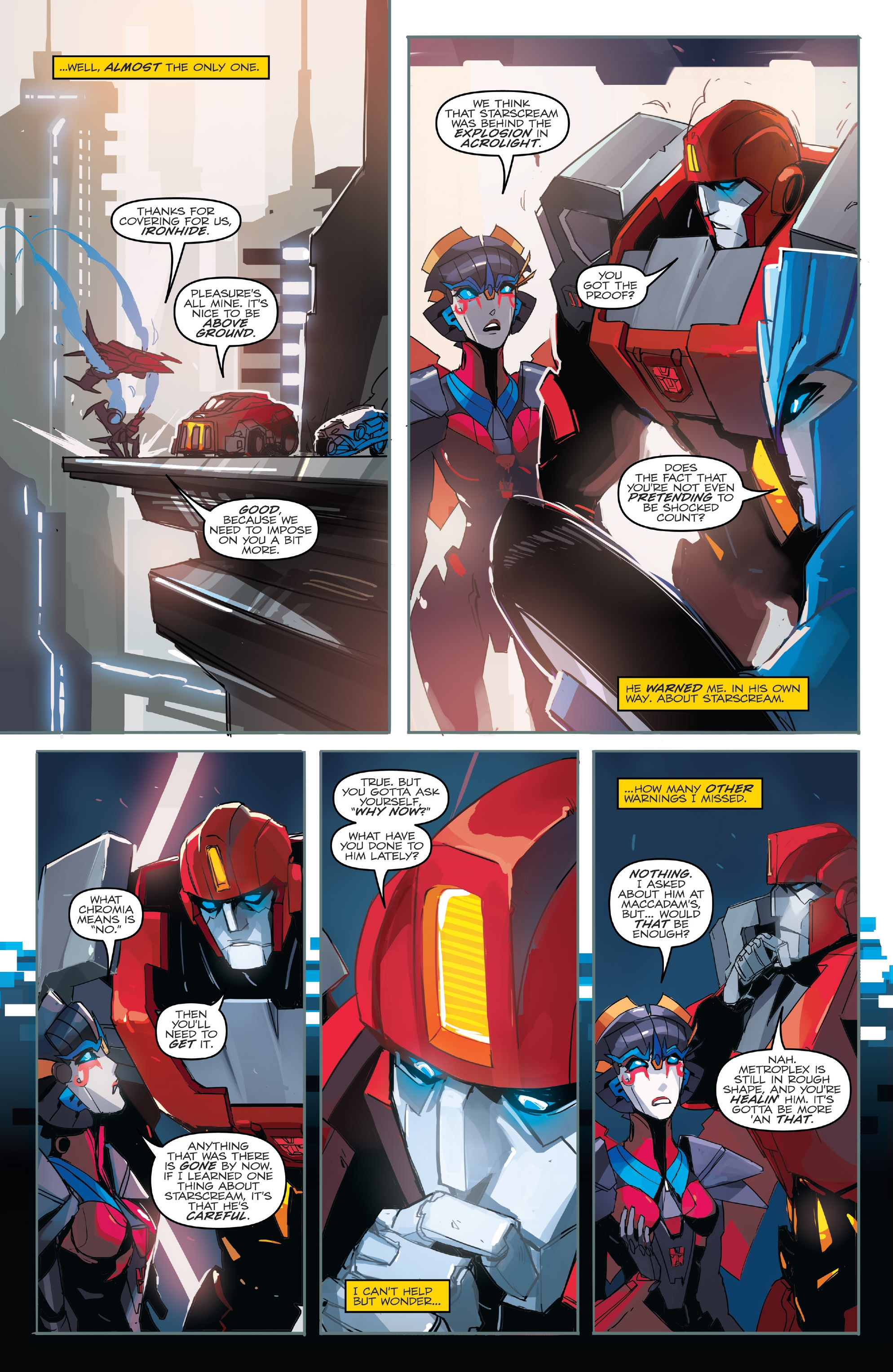 The Transformers Windblade: The Last City (2018) issue TPB - Page 36