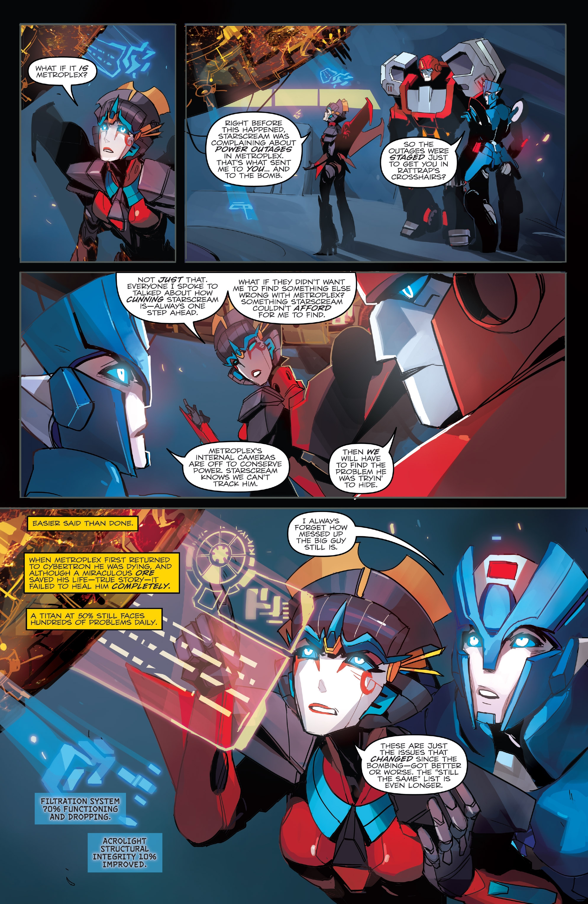 The Transformers Windblade: The Last City (2018) issue TPB - Page 37