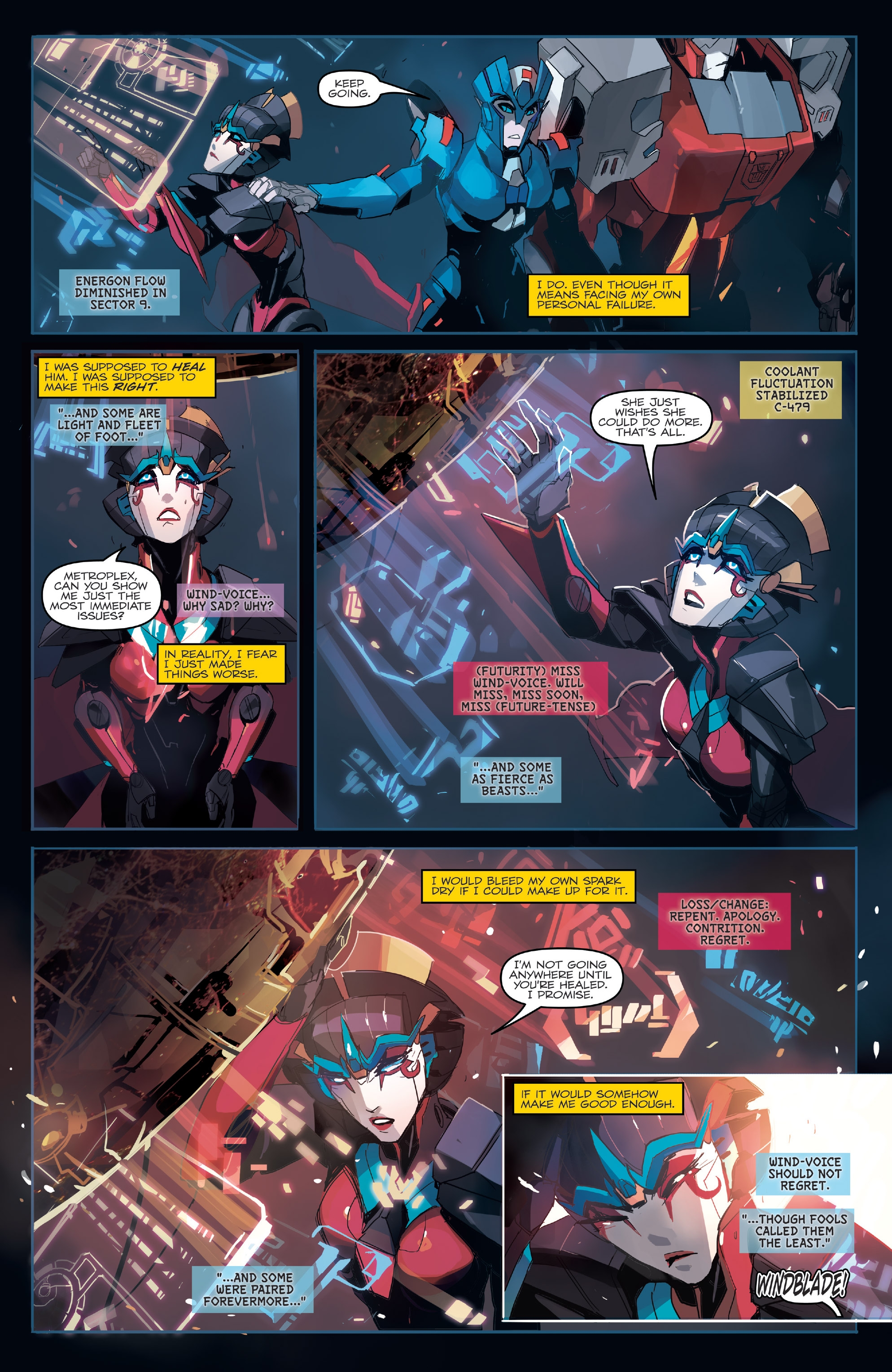 The Transformers Windblade: The Last City (2018) issue TPB - Page 38