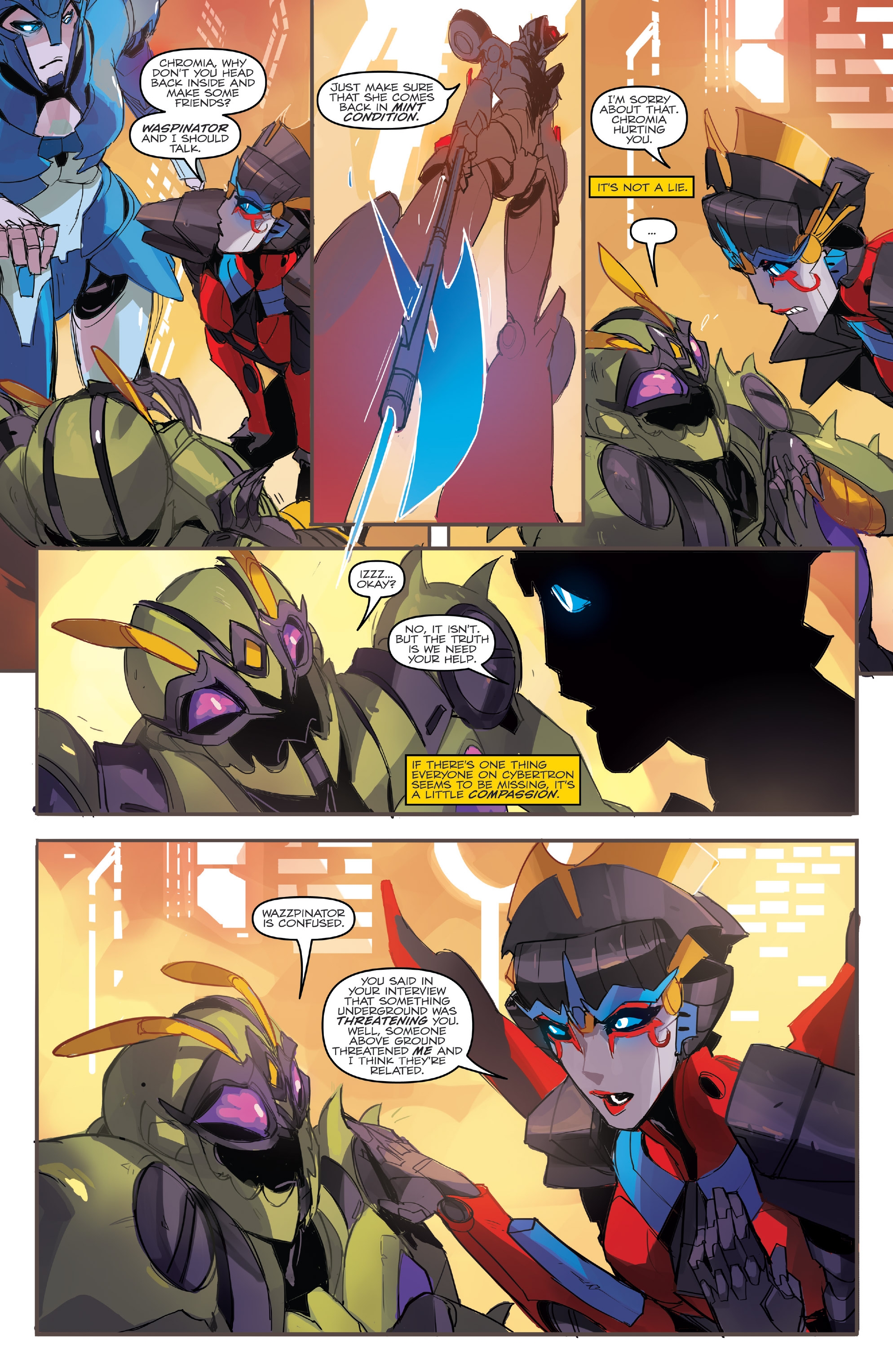 The Transformers Windblade: The Last City (2018) issue TPB - Page 43