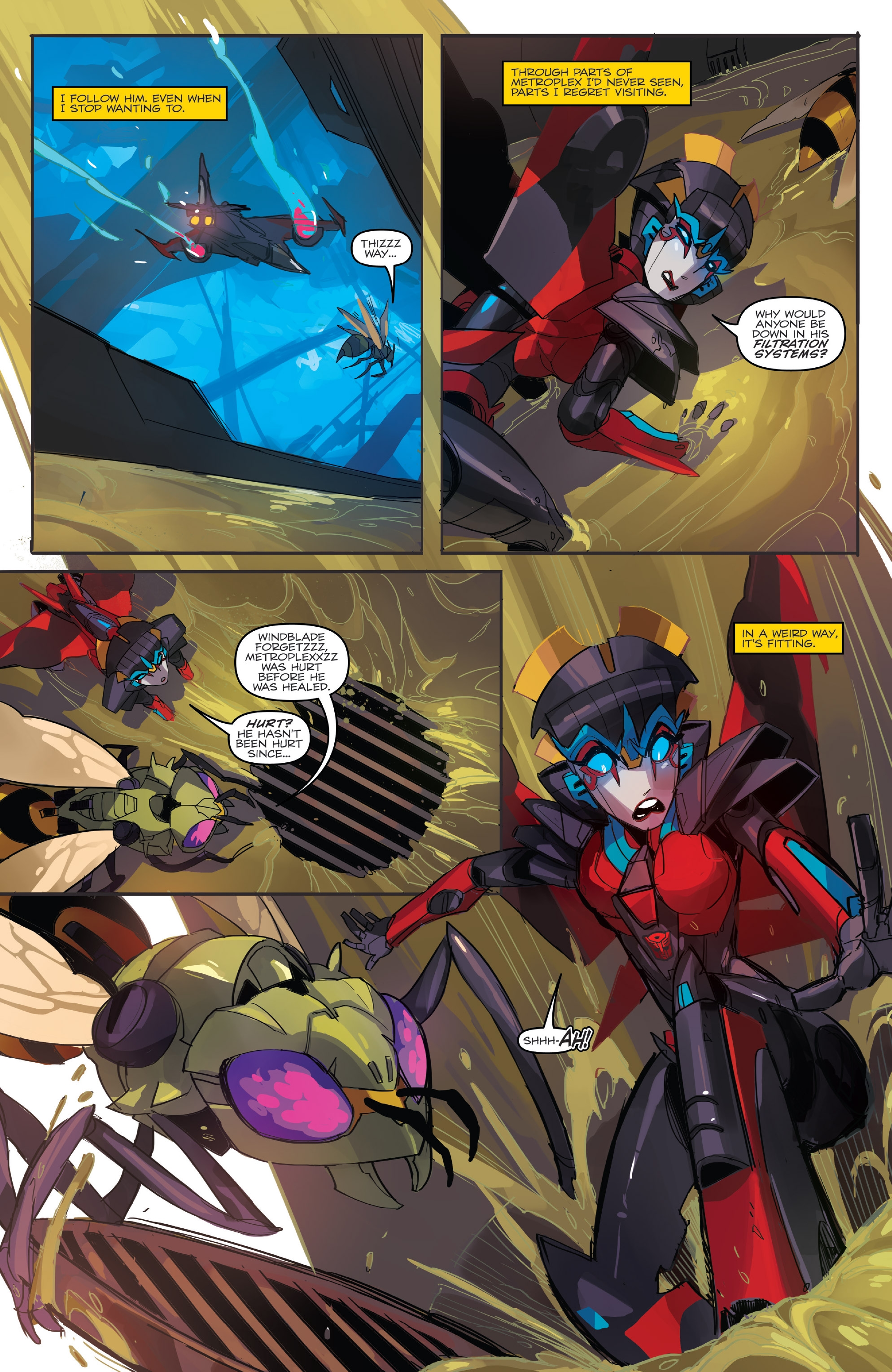 The Transformers Windblade: The Last City (2018) issue TPB - Page 45