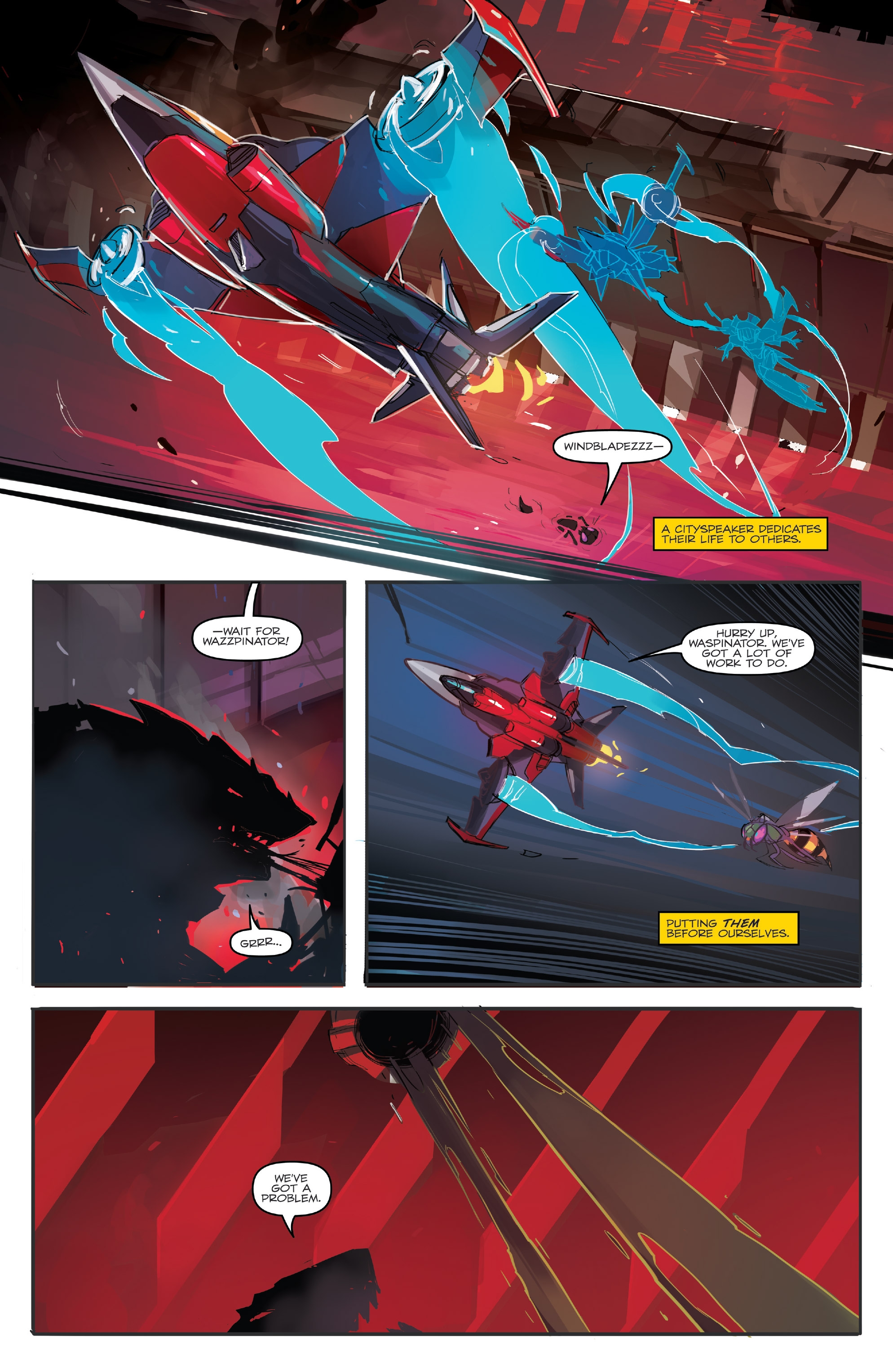 The Transformers Windblade: The Last City (2018) issue TPB - Page 48