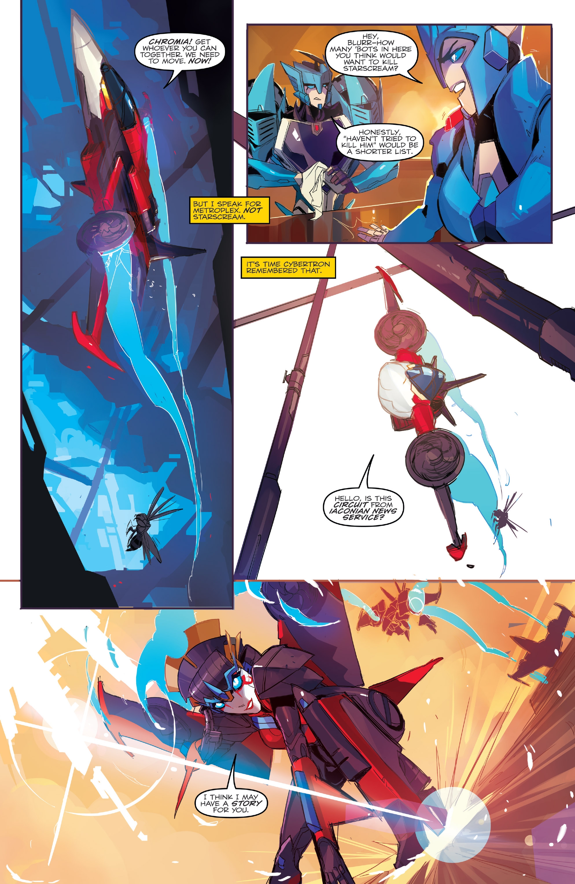 The Transformers Windblade: The Last City (2018) issue TPB - Page 49