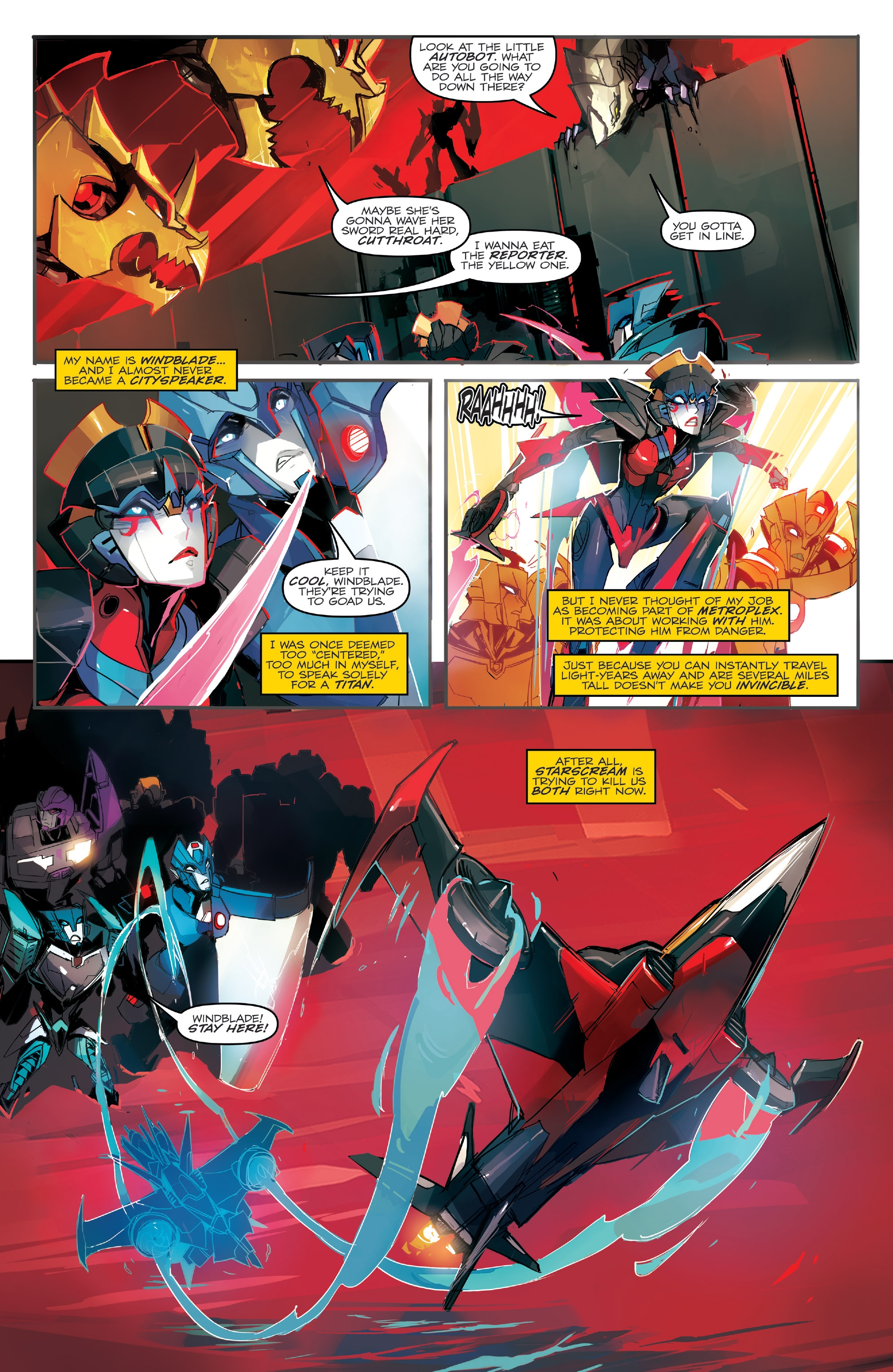 The Transformers Windblade: The Last City (2018) issue TPB - Page 54