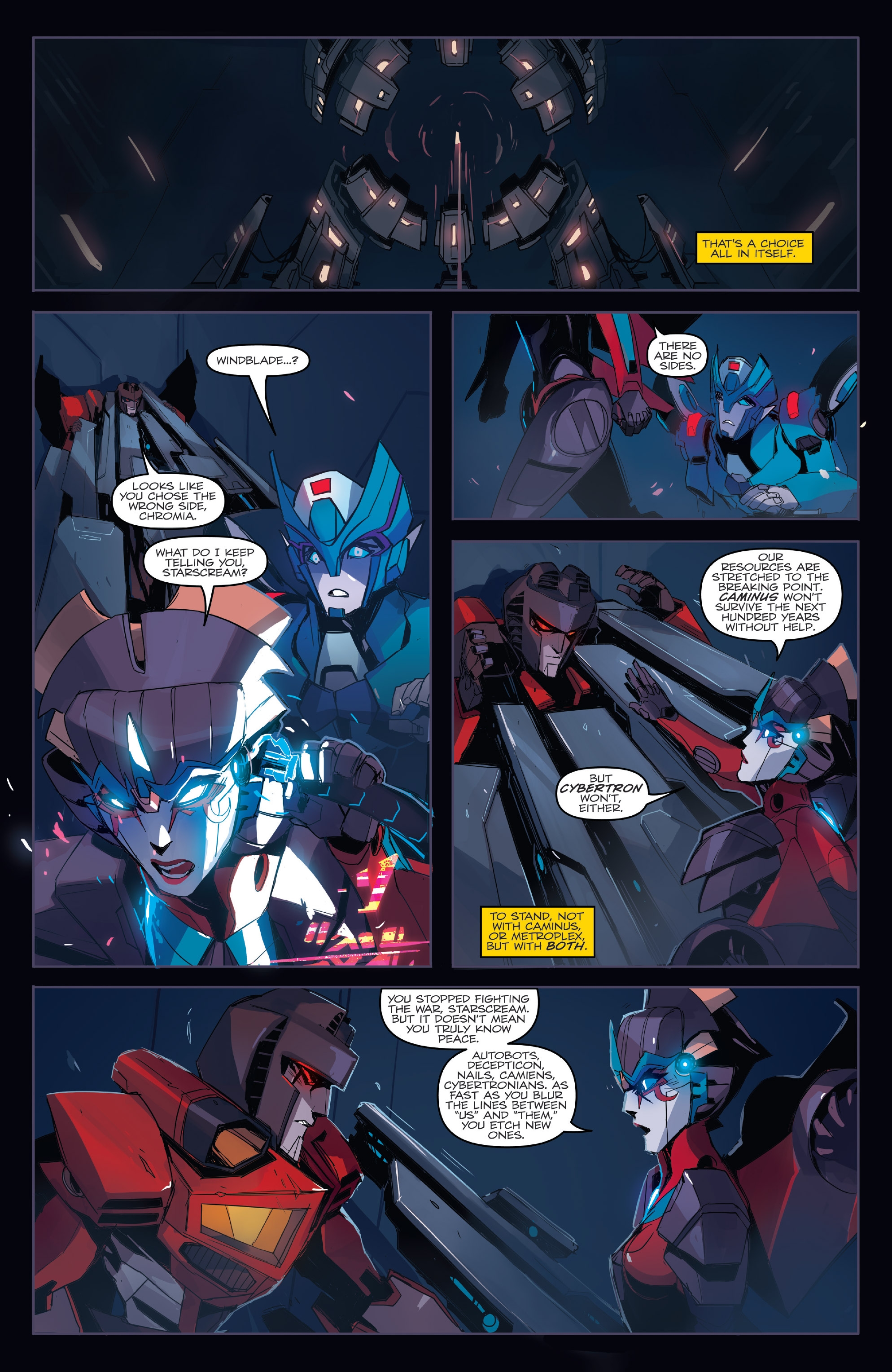 The Transformers Windblade: The Last City (2018) issue TPB - Page 96