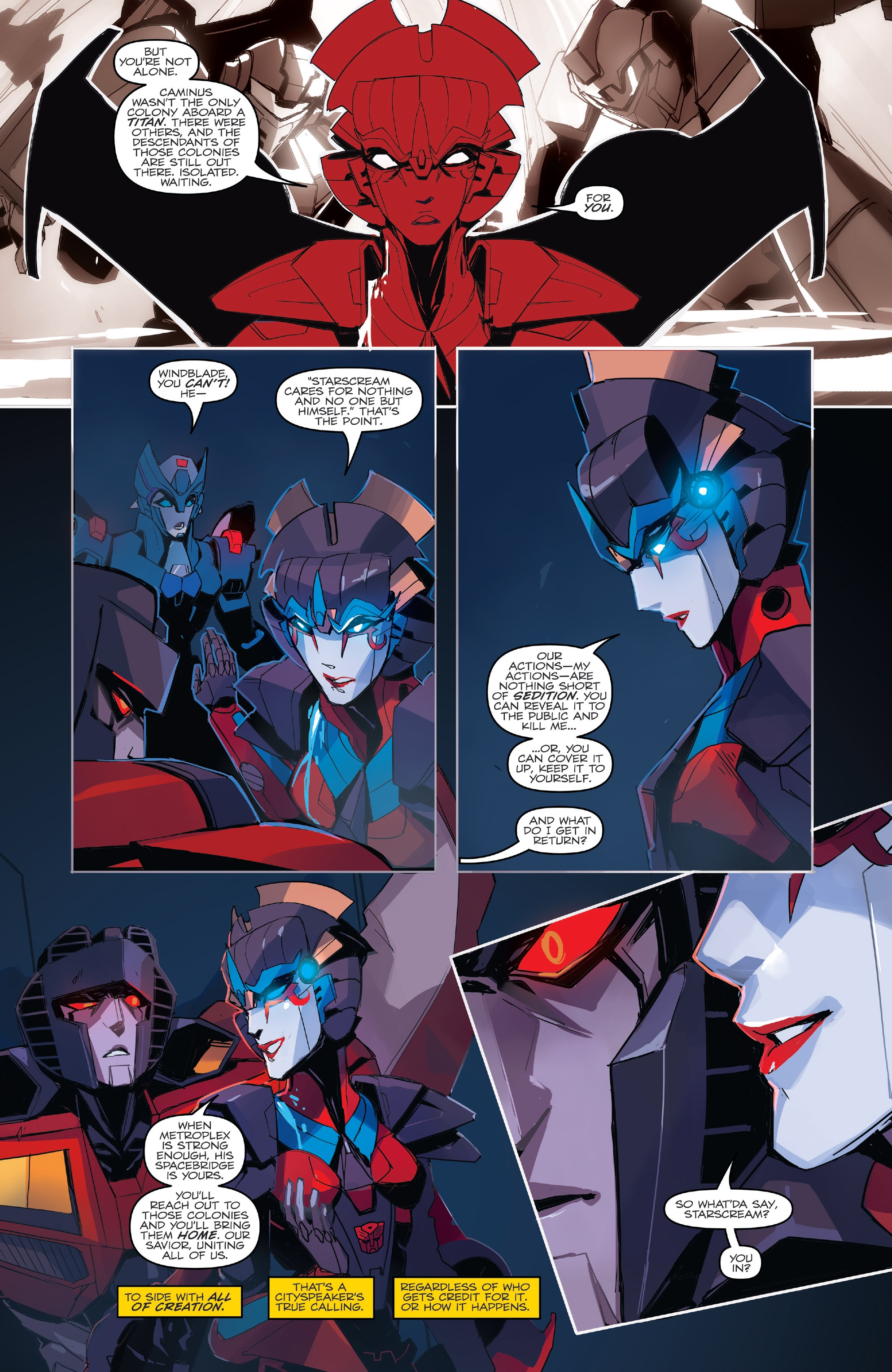 The Transformers Windblade: The Last City (2018) issue TPB - Page 97