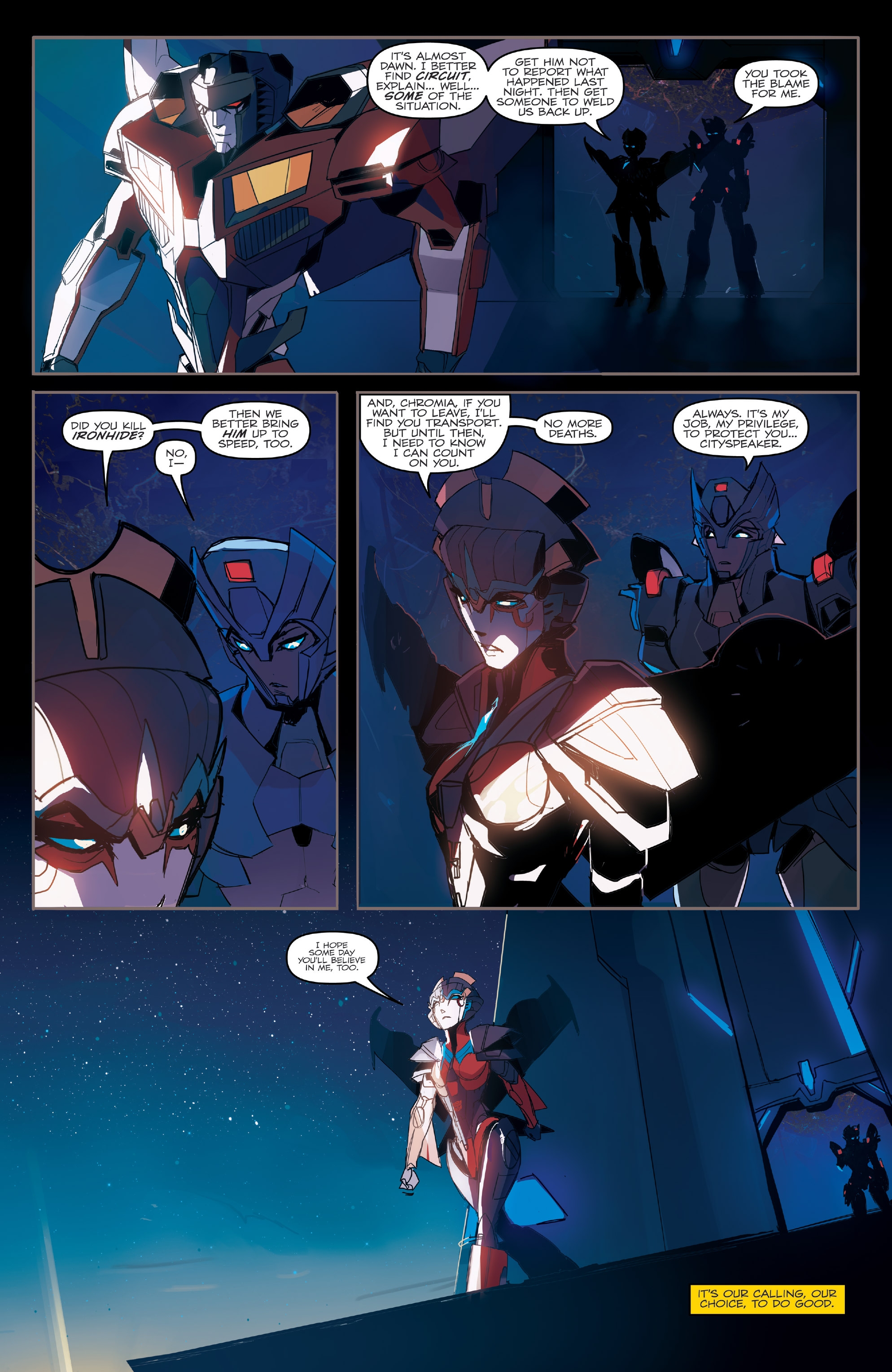 The Transformers Windblade: The Last City (2018) issue TPB - Page 98