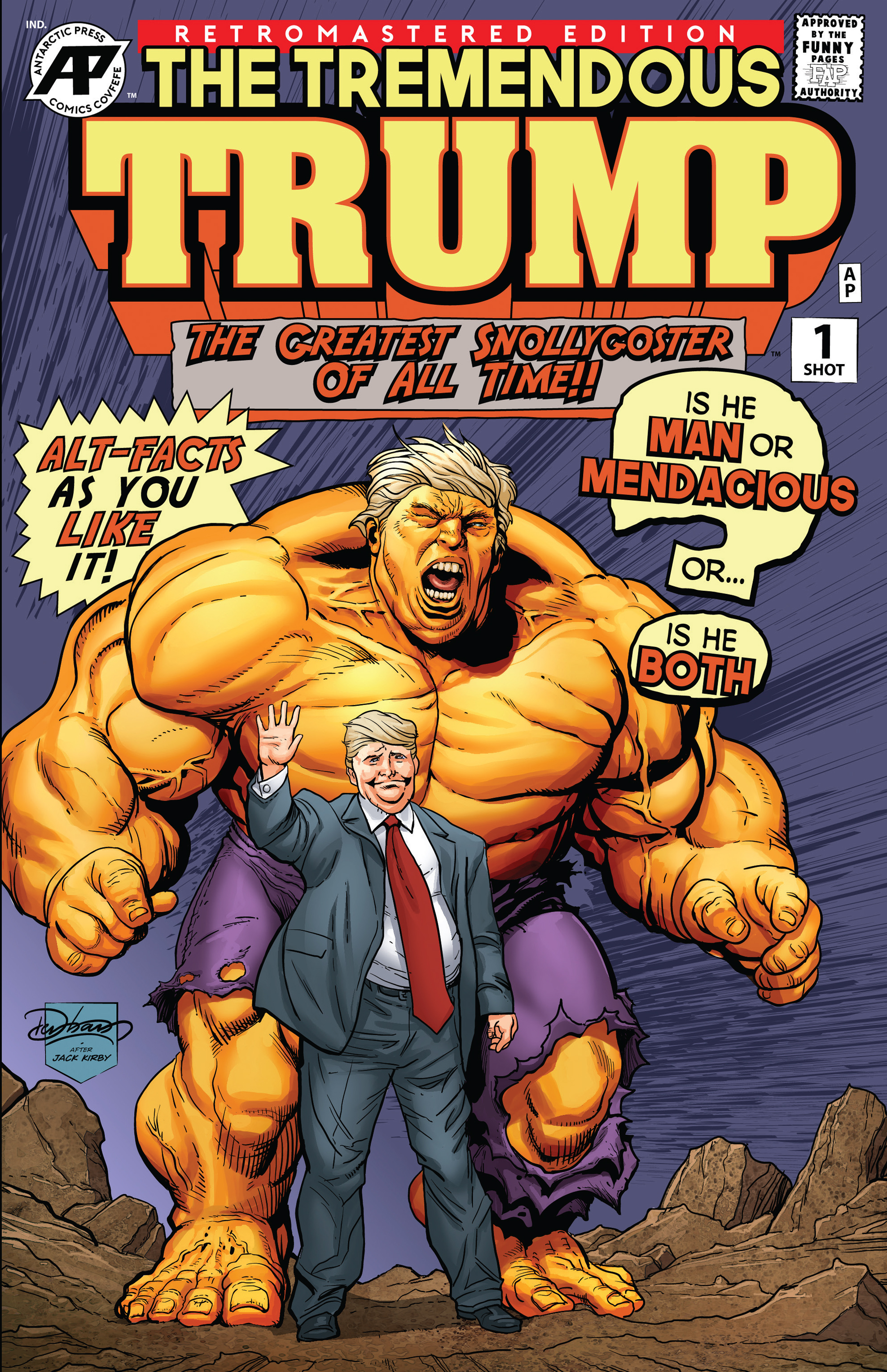 The Tremendous Trump: Retromastered Edition (2018): Chapter 1 - Page 1