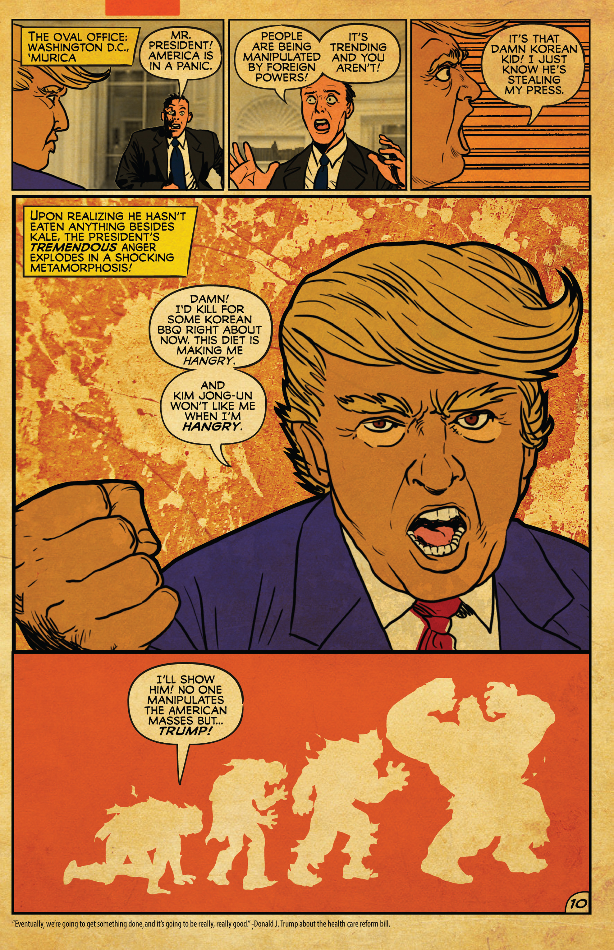 The Tremendous Trump: Retromastered Edition (2018) issue 1 - Page 12