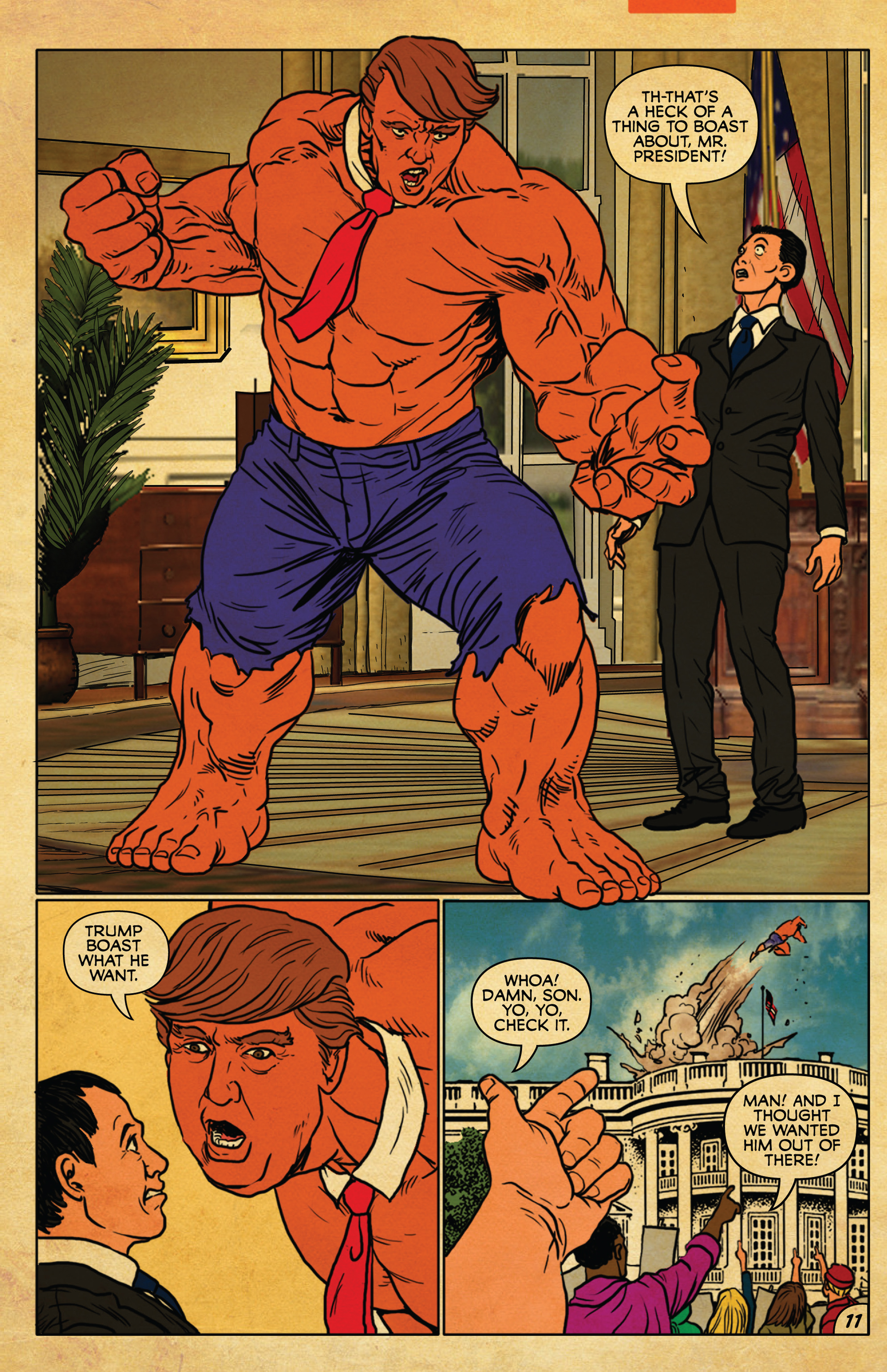 The Tremendous Trump: Retromastered Edition (2018) issue 1 - Page 13