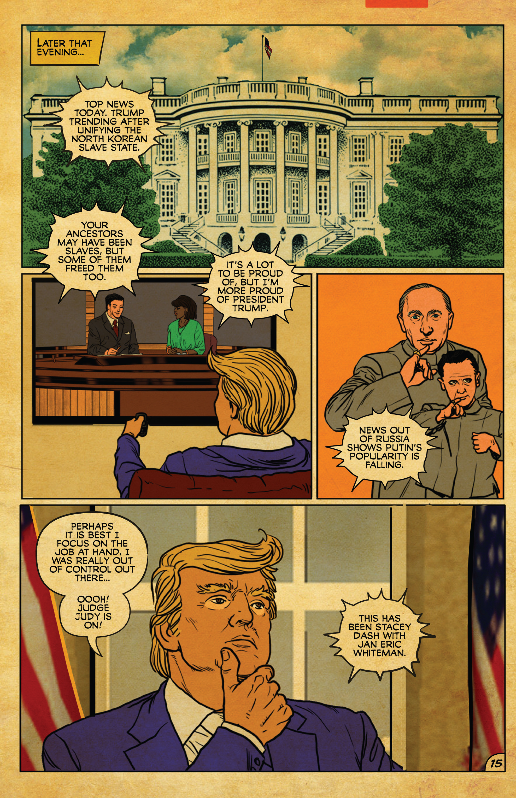 The Tremendous Trump: Retromastered Edition (2018) issue 1 - Page 17