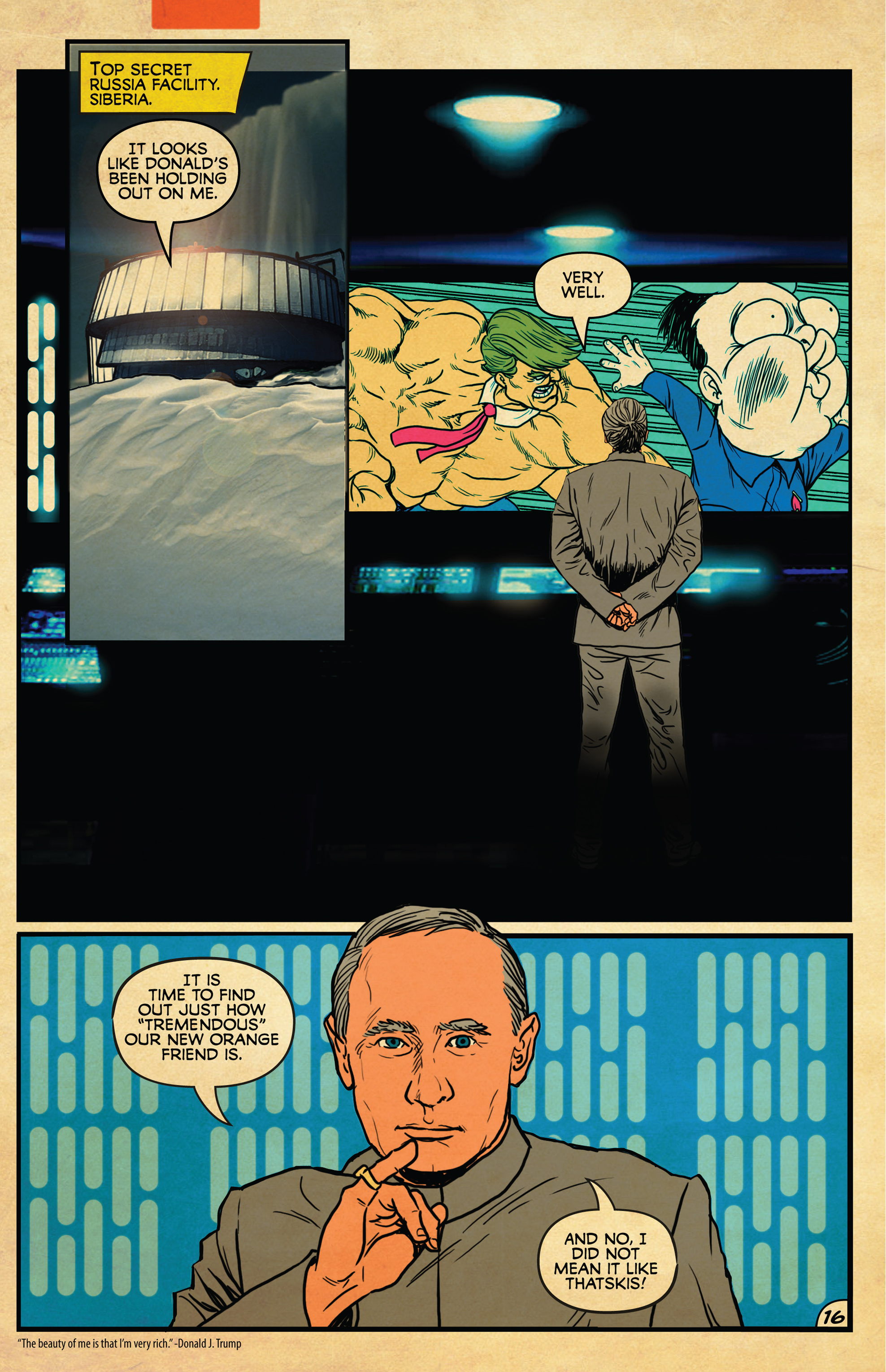 The Tremendous Trump: Retromastered Edition (2018) issue 1 - Page 18