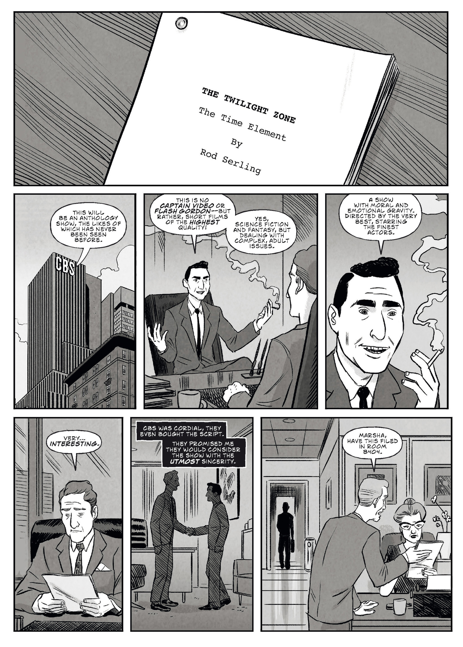 The Twilight Man: Rod Serling and the Birth of Television (2019) issue 1 - Page 100