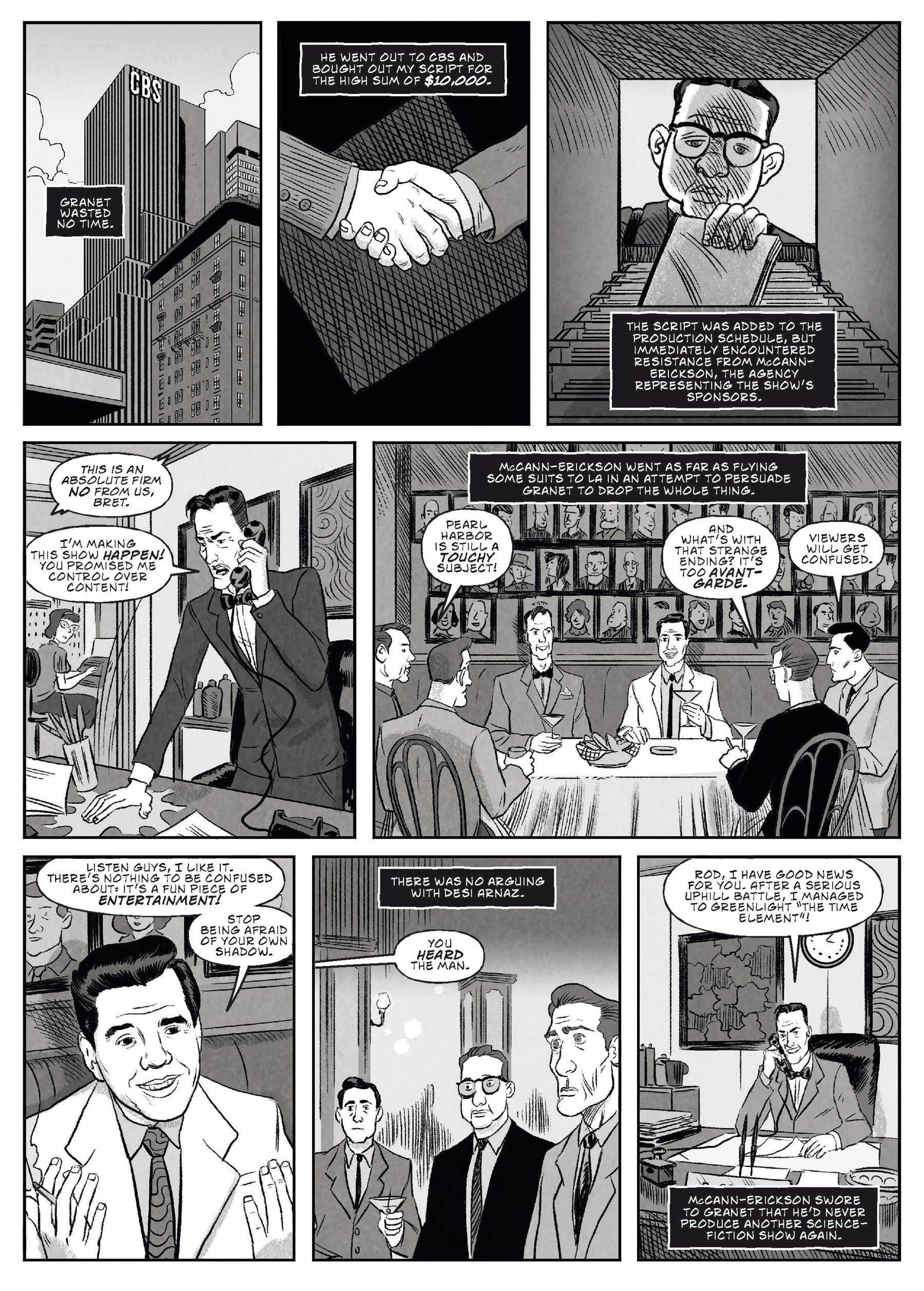 The Twilight Man: Rod Serling and the Birth of Television (2019) issue 1 - Page 109