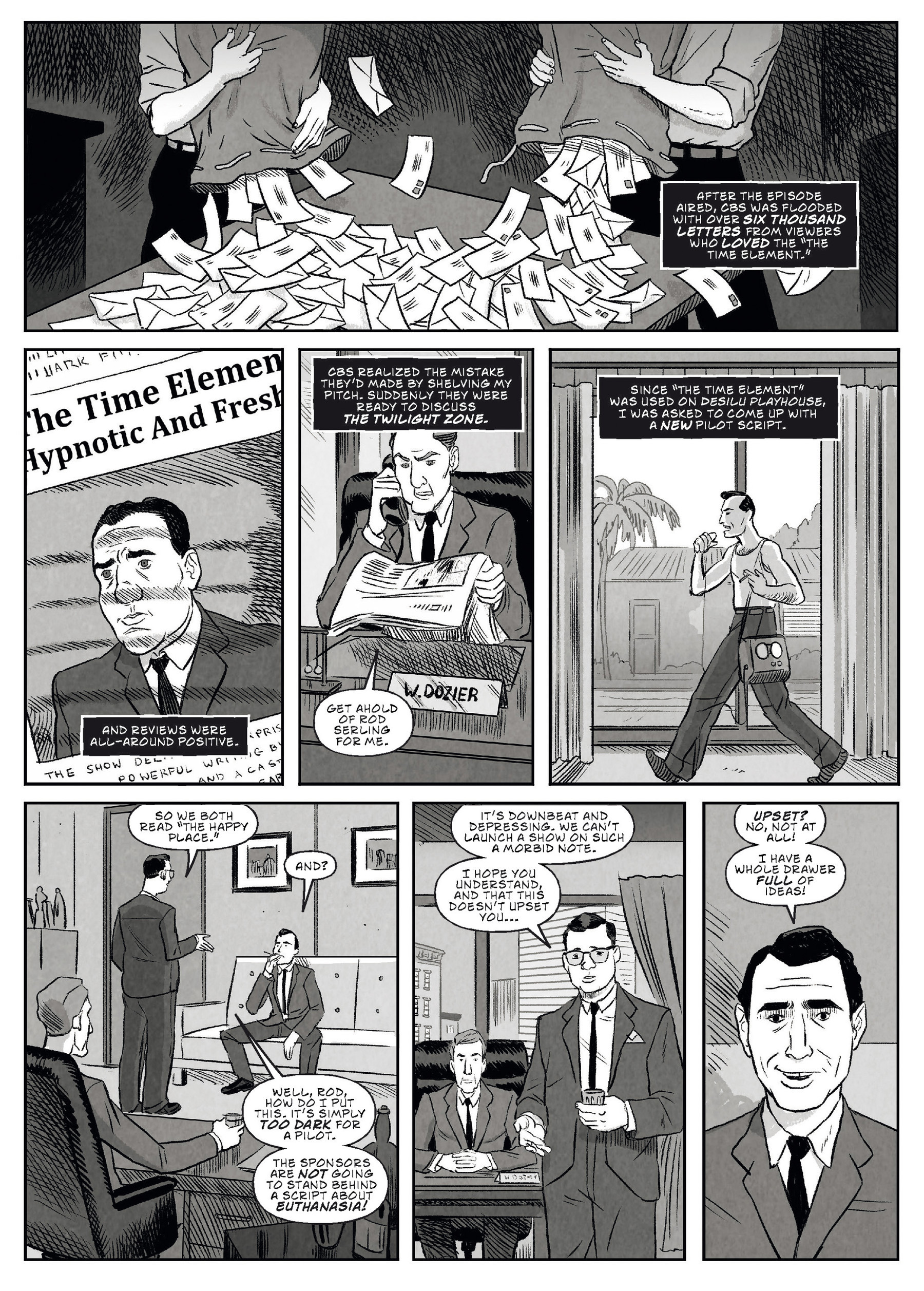 The Twilight Man: Rod Serling and the Birth of Television (2019) issue 1 - Page 111