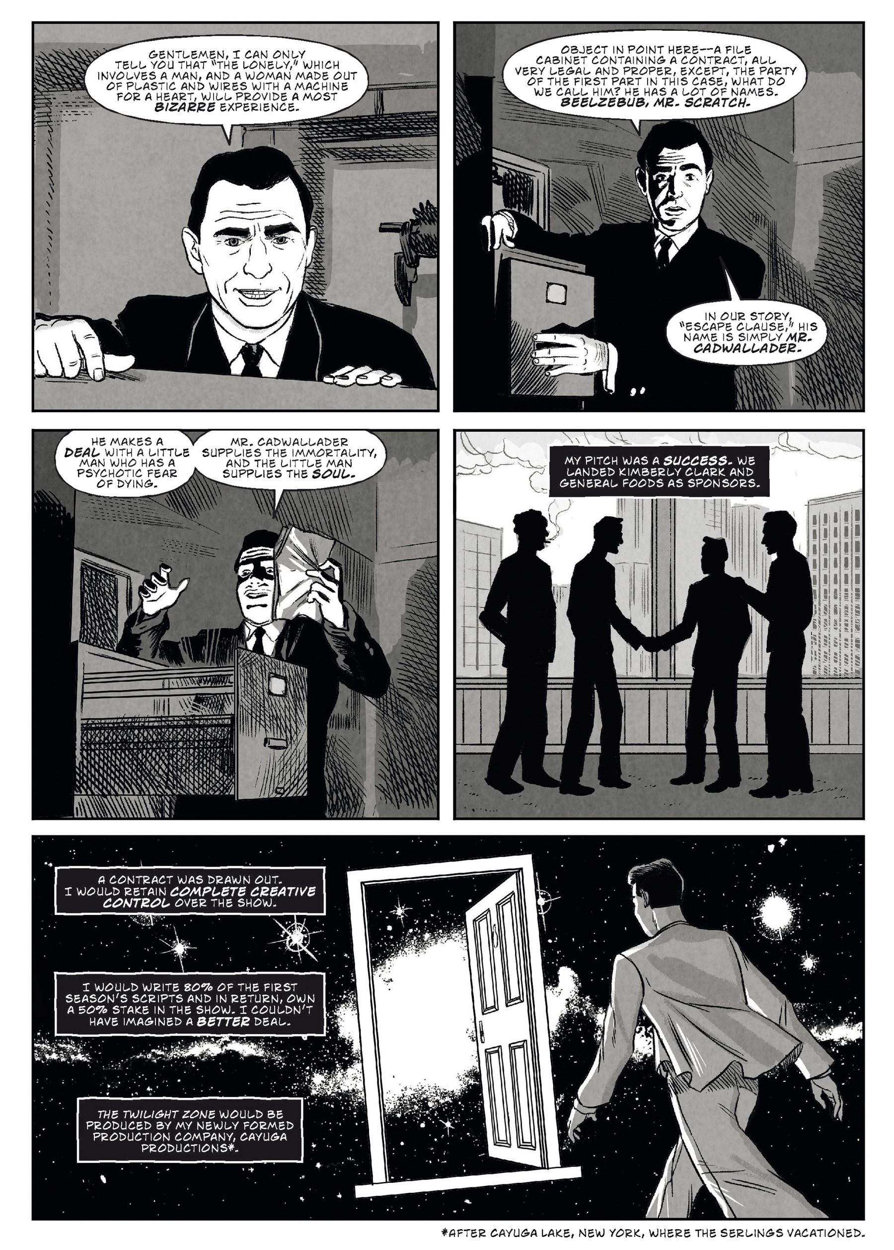 The Twilight Man: Rod Serling and the Birth of Television (2019) issue 1 - Page 114