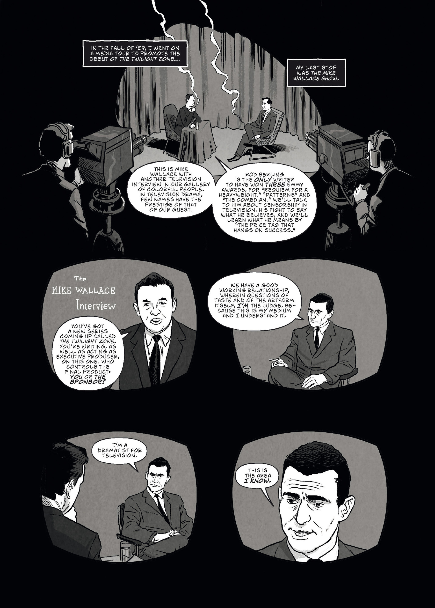 The Twilight Man: Rod Serling and the Birth of Television (2019) issue 1 - Page 120